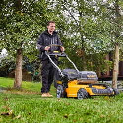 BLACK+DECKER - 2 x 18V XR BRUSHLESS LAWNMOWER  BARE UNIT - DCMW564RN