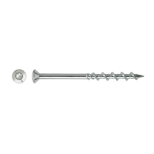 DeWalt Wall Dog Screw Anchor Fastener CSK 32mm Chrome 100 PK
