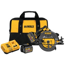 DEWALT - FLEXVOLT 60V MAX 714 in 184 mm CIRCULAR SAW wBrake Kit - DCS575T2