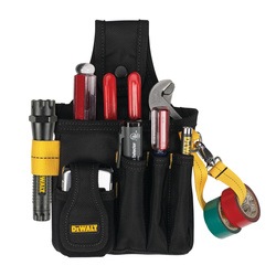 profile of Small Technician&#39;s Pouch with tools.