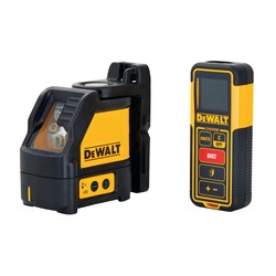 DEWALT - Green Line Laser Level 100 ft Laser Distance Measurer - DW0889CG