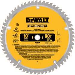 DEWALT - 10 Construction MiterTable Saw Blades - DW3106
