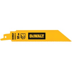 10 Pack DeWalt 10TPI 9" Bi-Metal Reciprocating Saw Blades DWAR9110