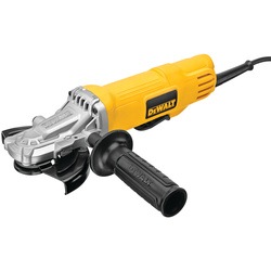 Profile of flathead paddle switch small angle grinder with nolock on.