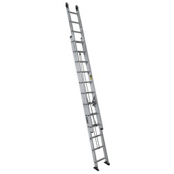 24 foot Aluminum 250 pound Type 1 Extension Ladder.