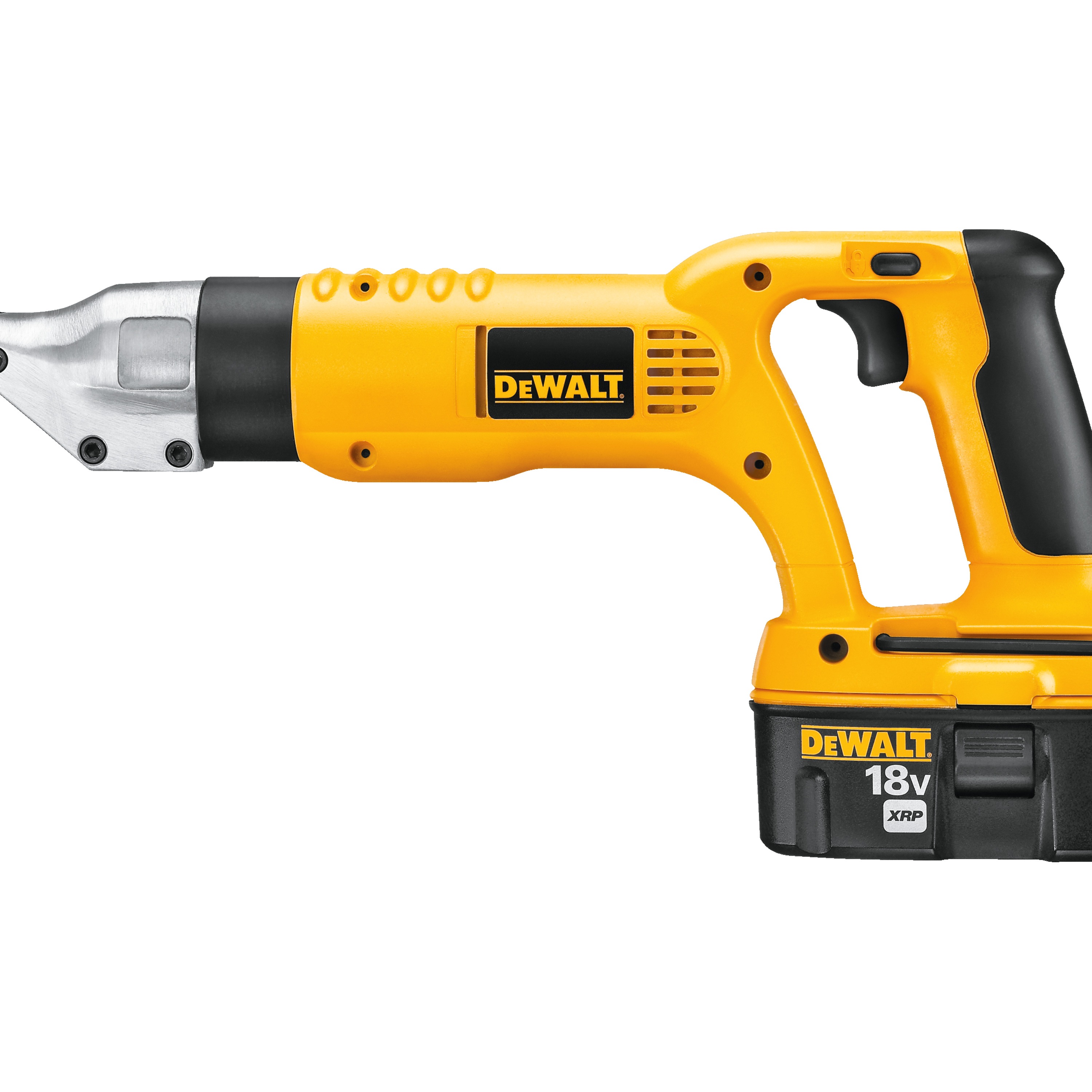 18V Cordless 18 Gauge Swivel Head and Shear Kit DC490KA DEWALT