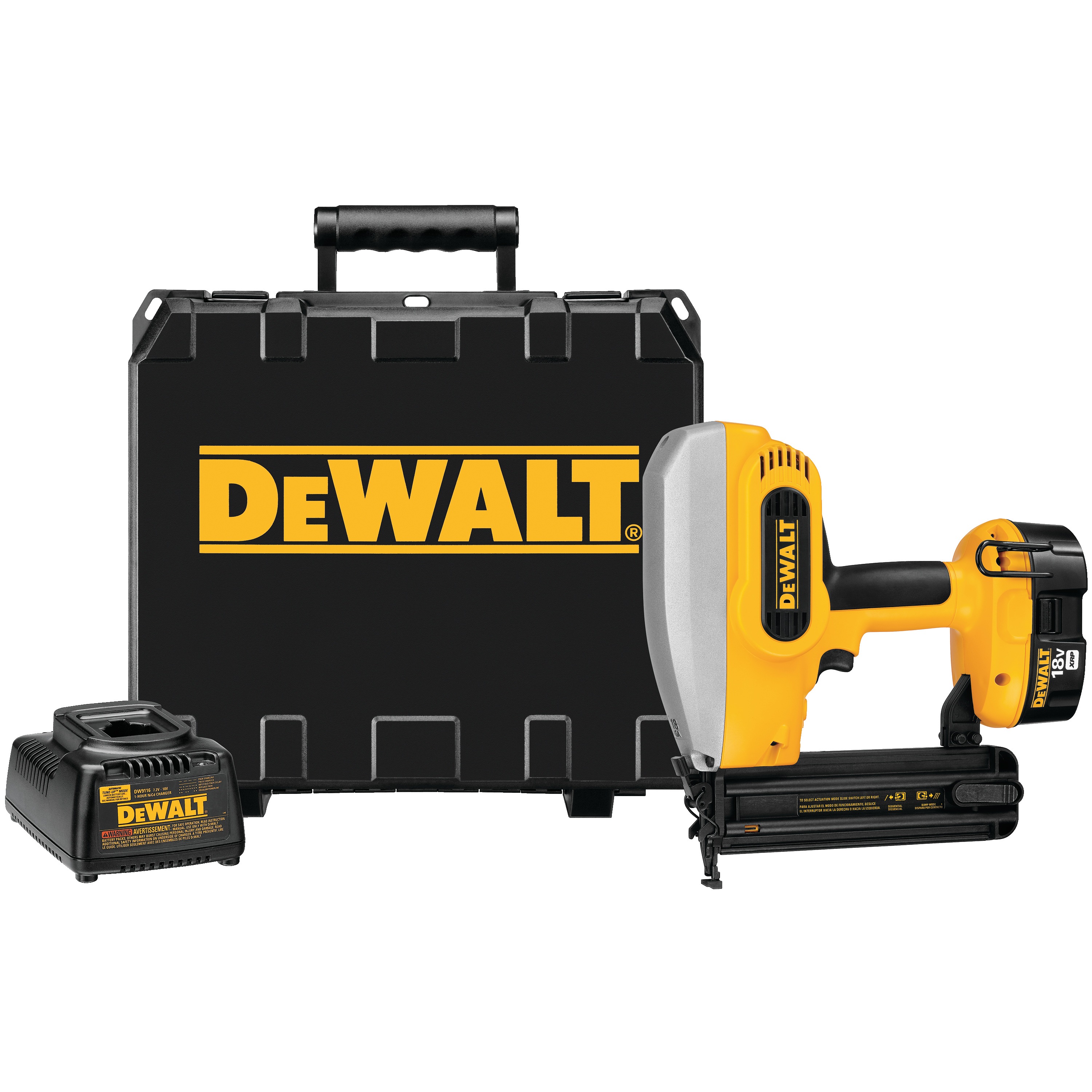 18V CORDLESS 2" 18 GAUGE BRAD NAILER DC608K DEWALT