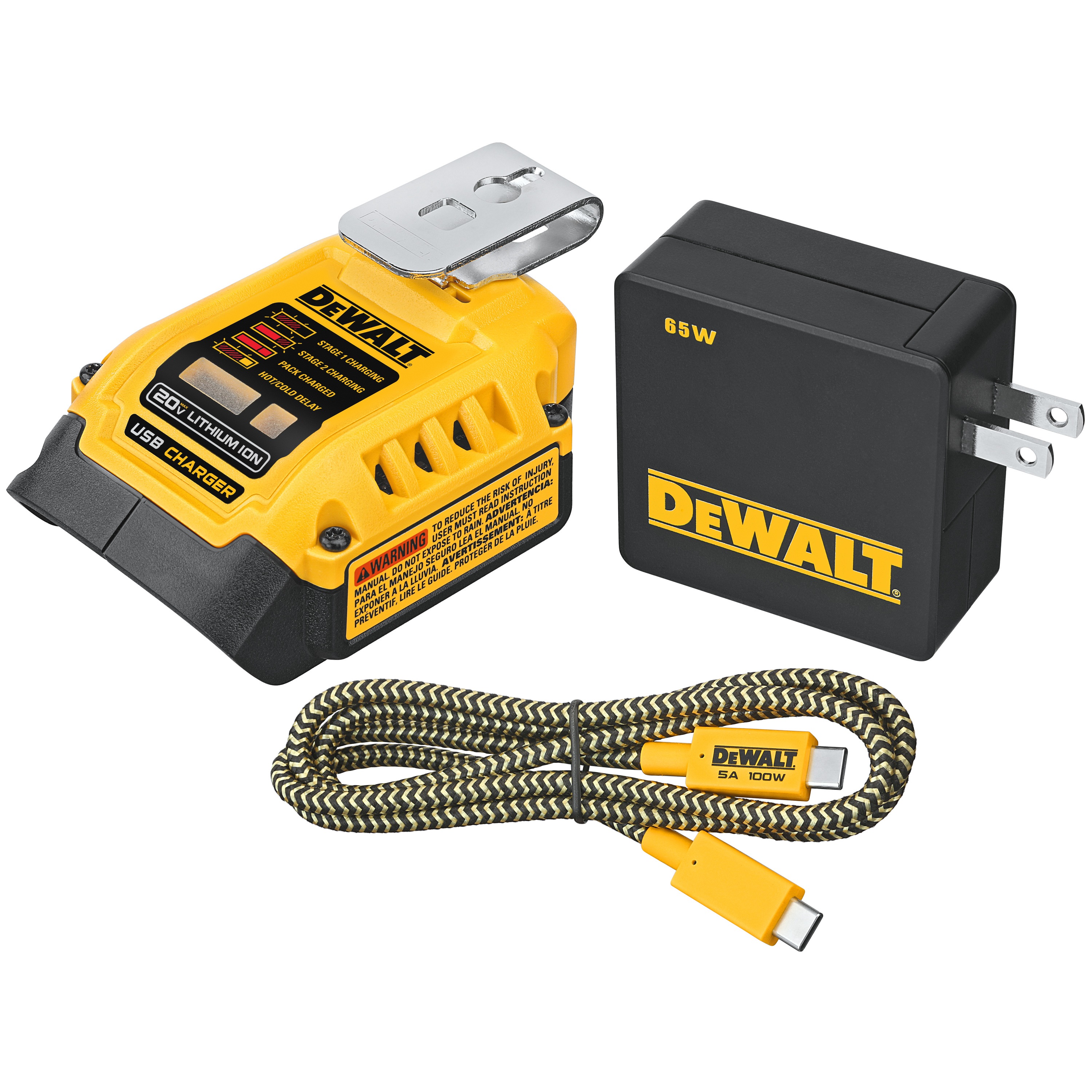 DEWALT - USB Charging Kit - DCB094K