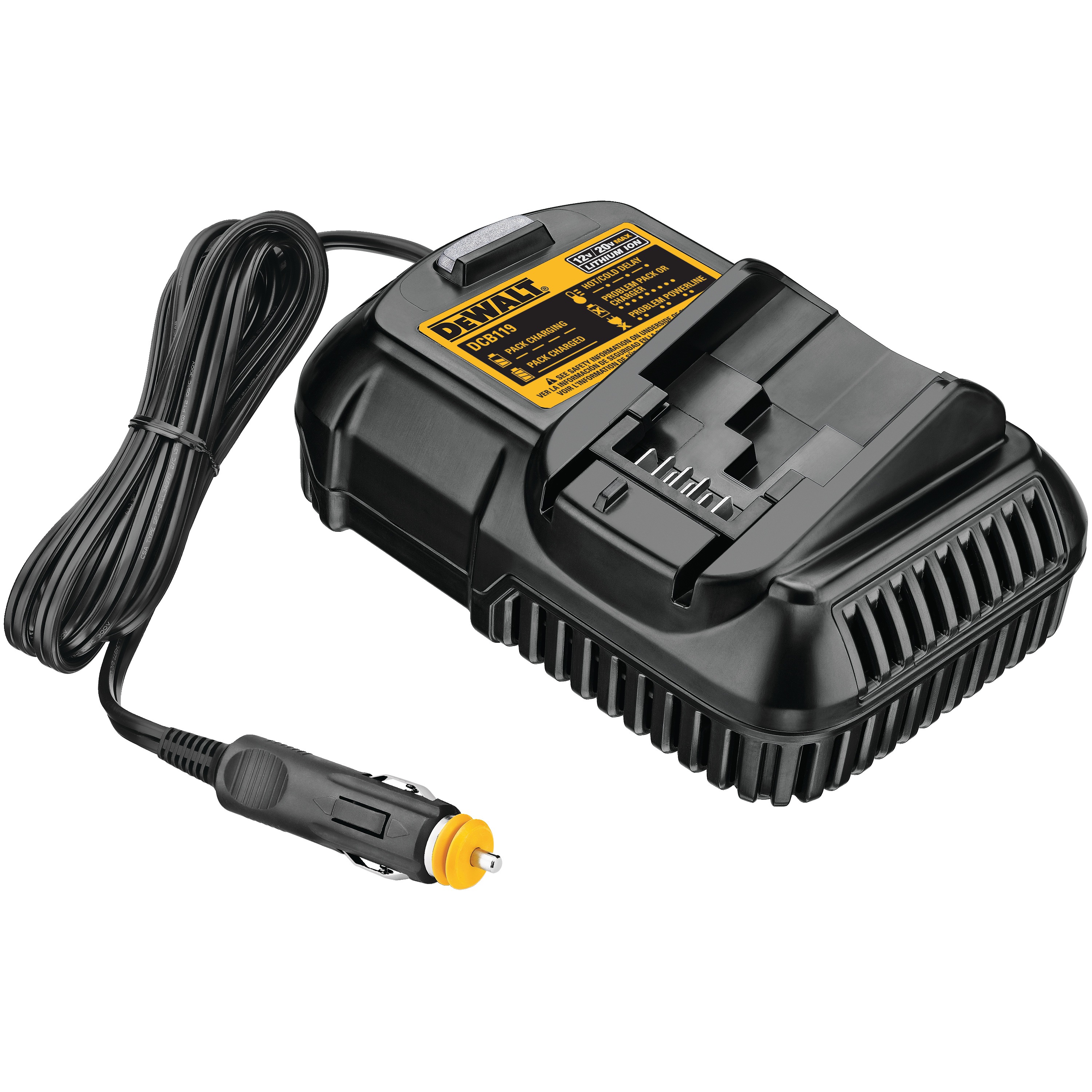 12v Max v Max Lithium Ion Vehicle Battery Charger Dcb119 Dewalt