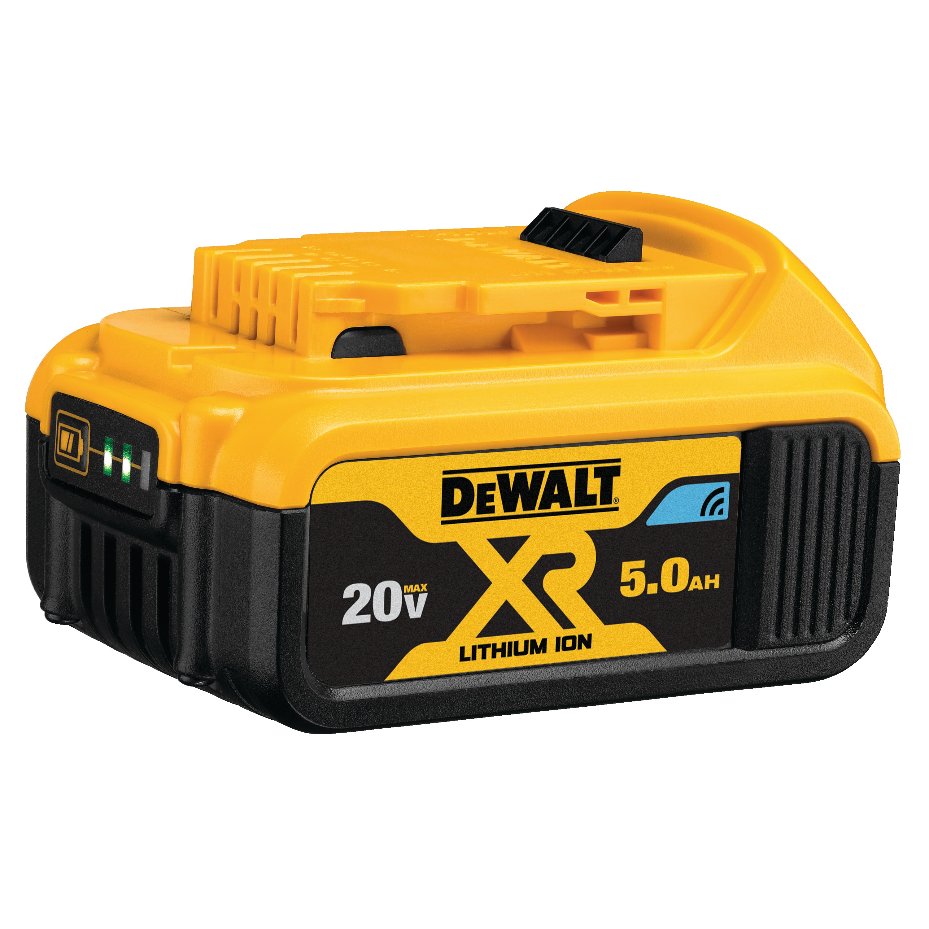 20 Volt Tool Connect 5 AMP hours Battery with two lit up LED gauges