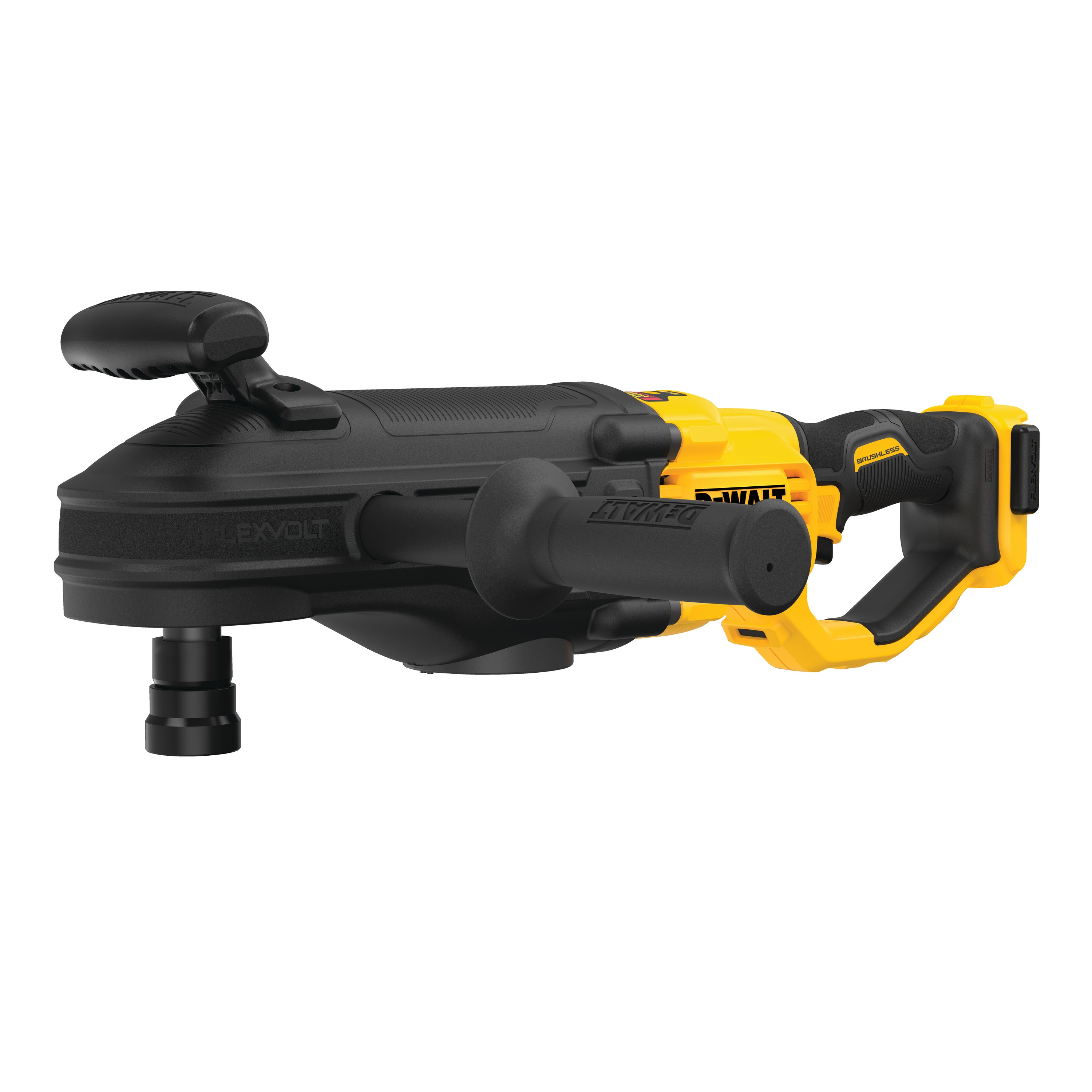 Profile of Brushless cordless quick-change stud and joist drill.