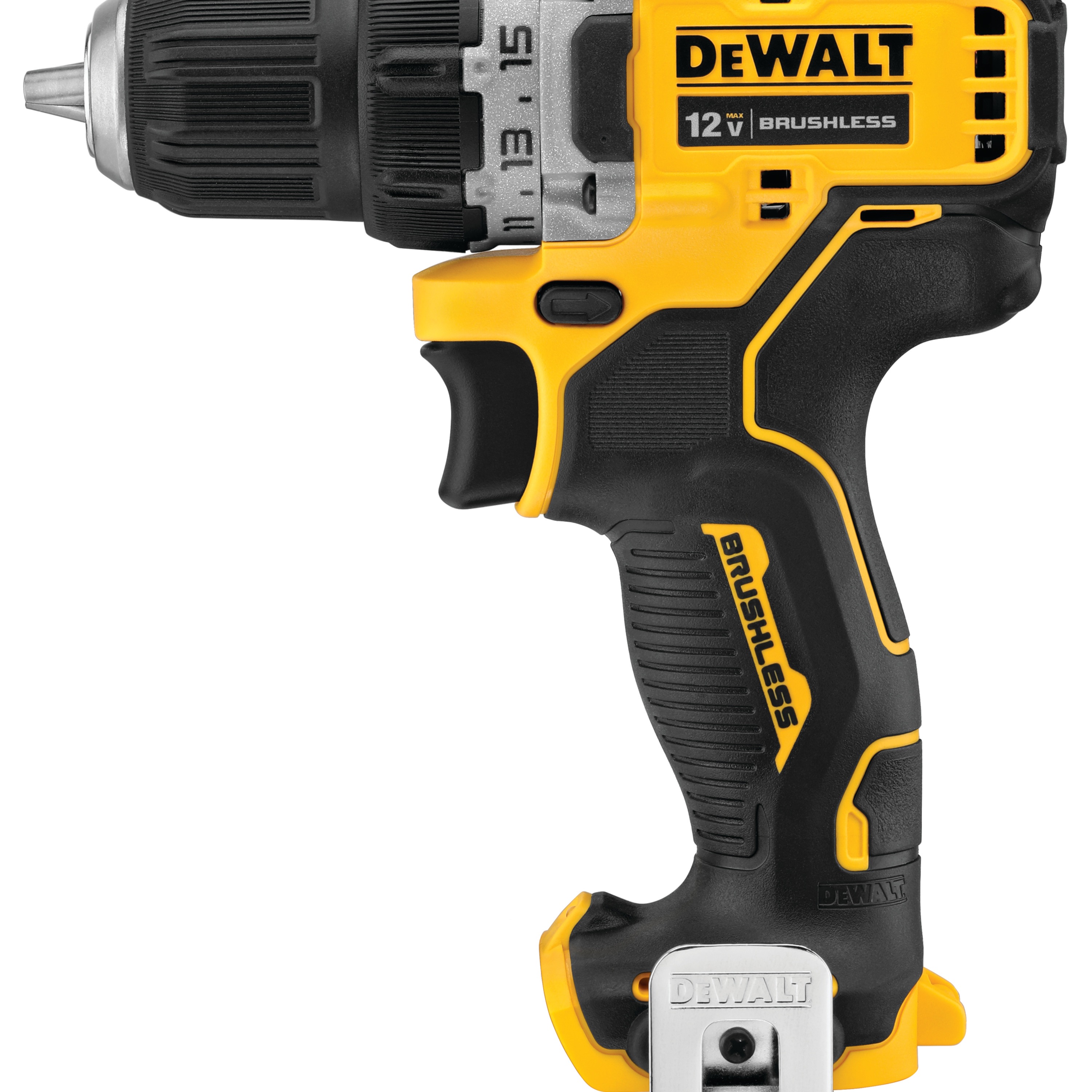 Profile of Brushless cordless drill driver 