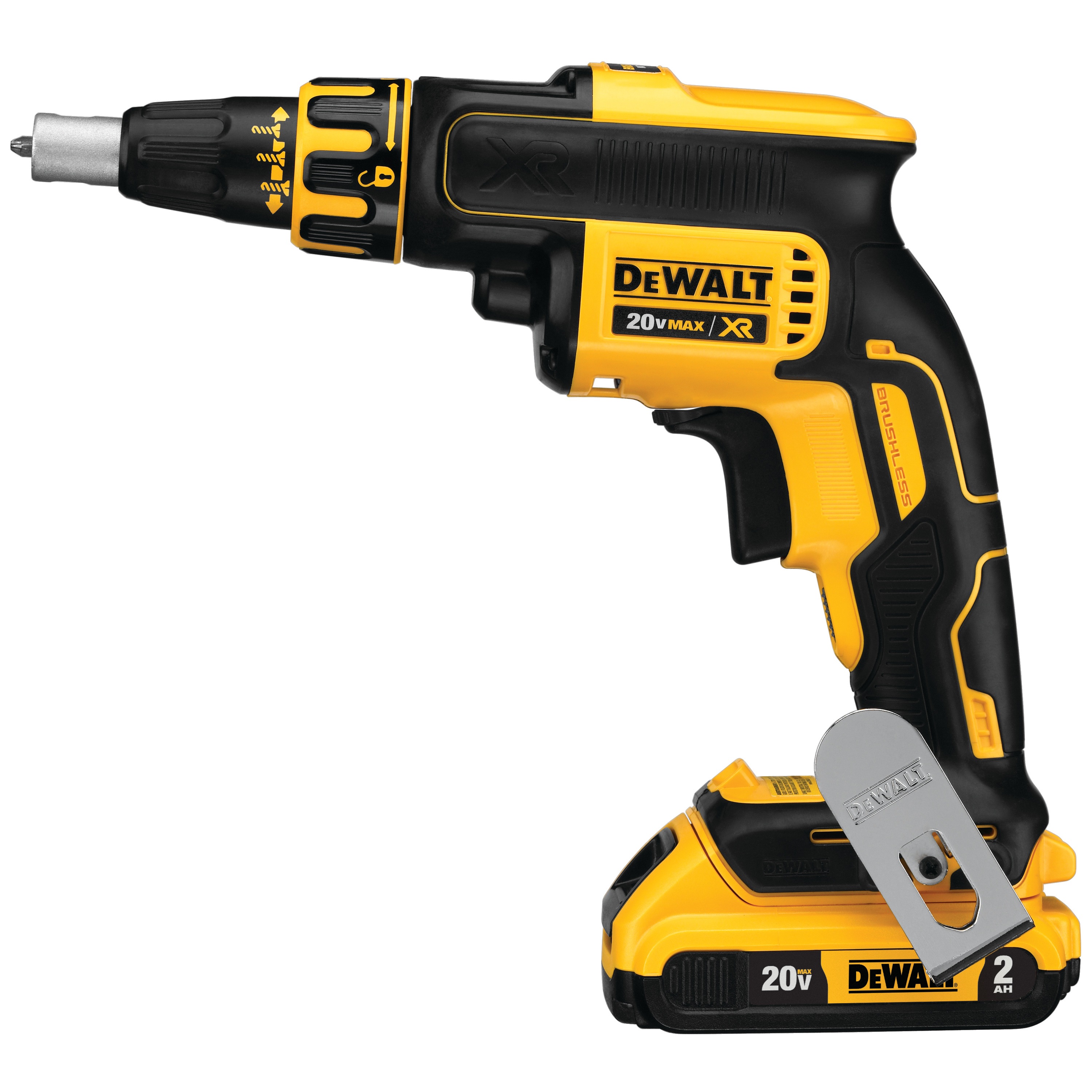 20V MAX* XR® Brushless Drywall Screwgun Kit DCF620D2 DEWALT