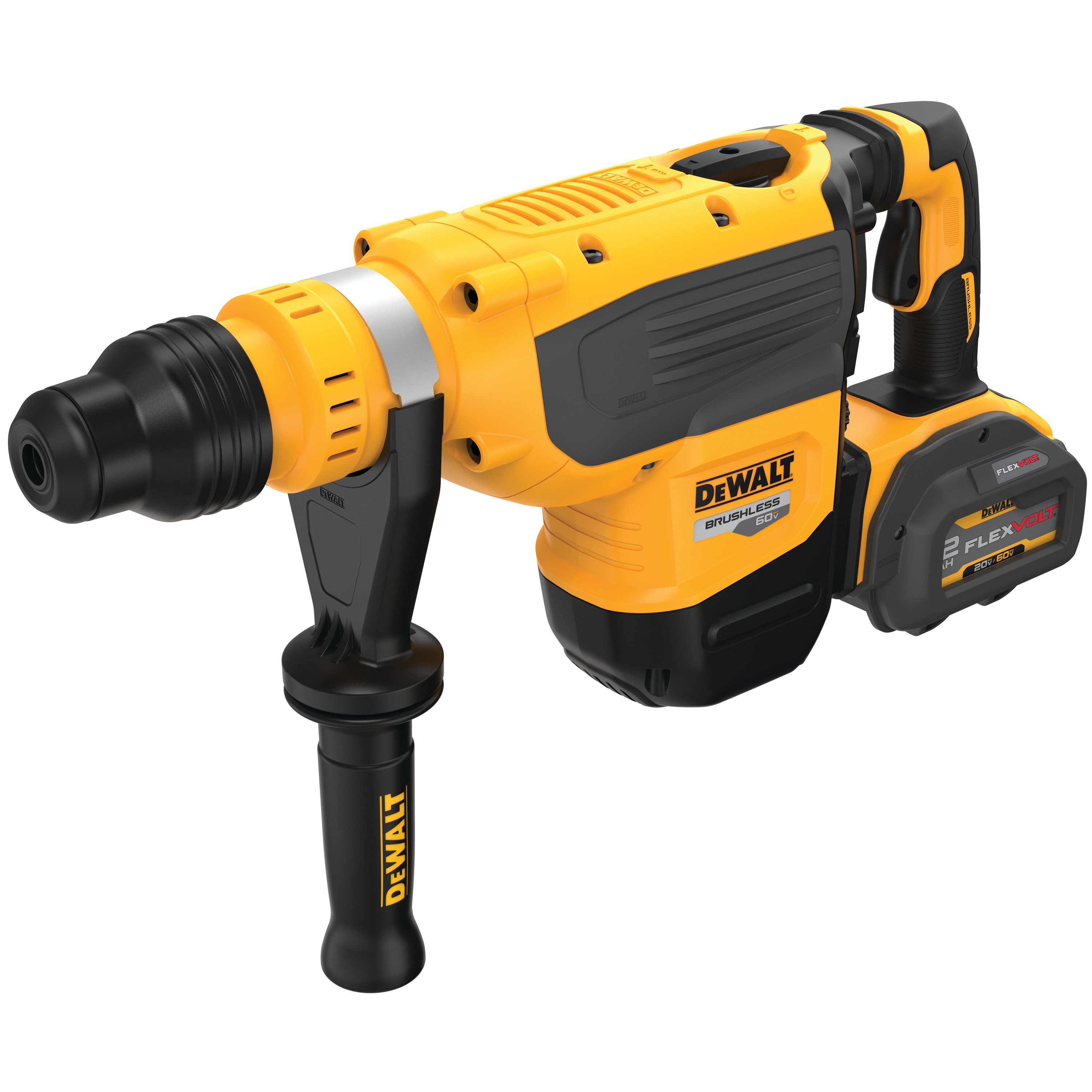 DEWALT - 60V MAX 178 in Brushless Cordless SDS MAX Combination Rotary Hammer Kit - DCH733X2