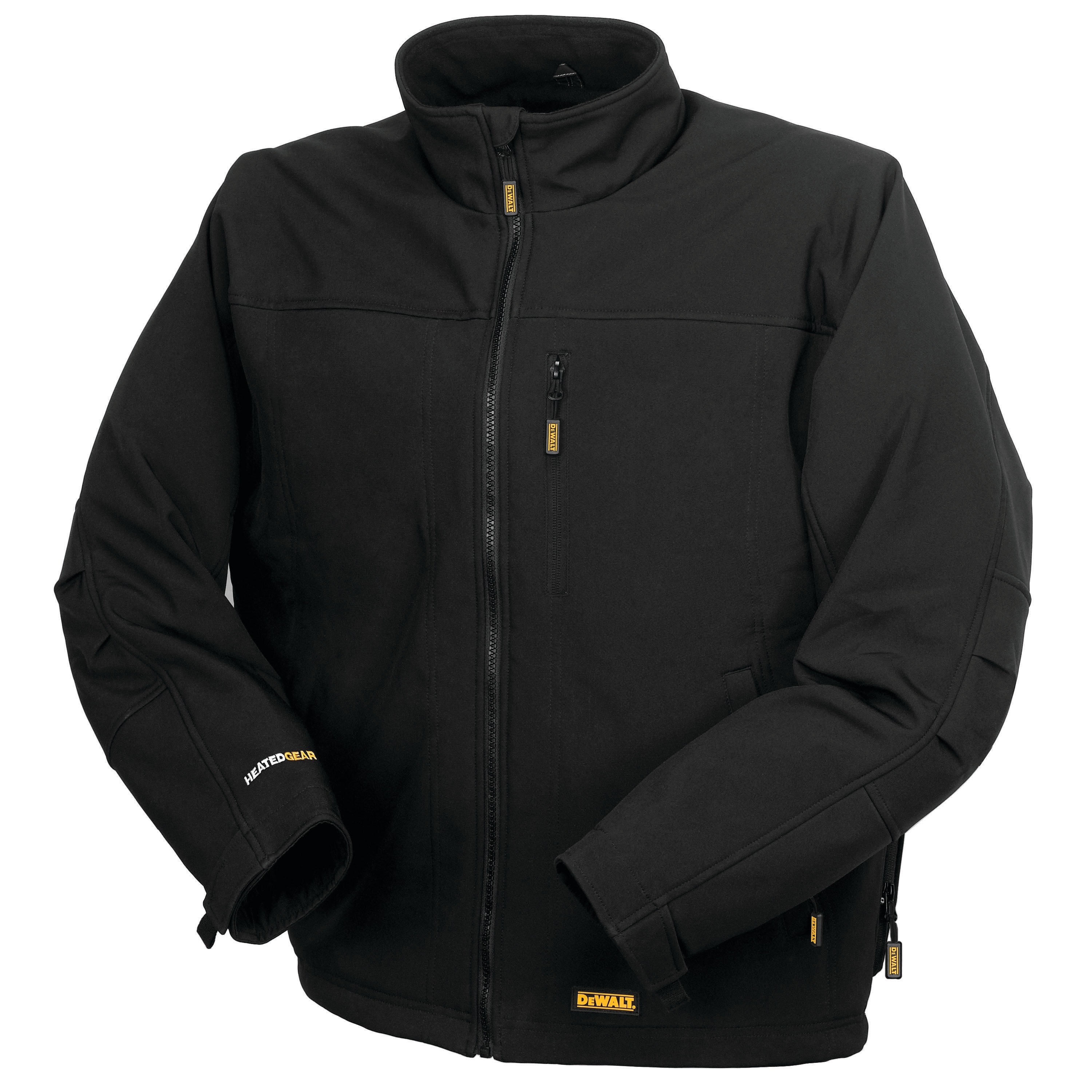 Black Soft Shell Heated Work Jacket (Jacket Only) DEWALT