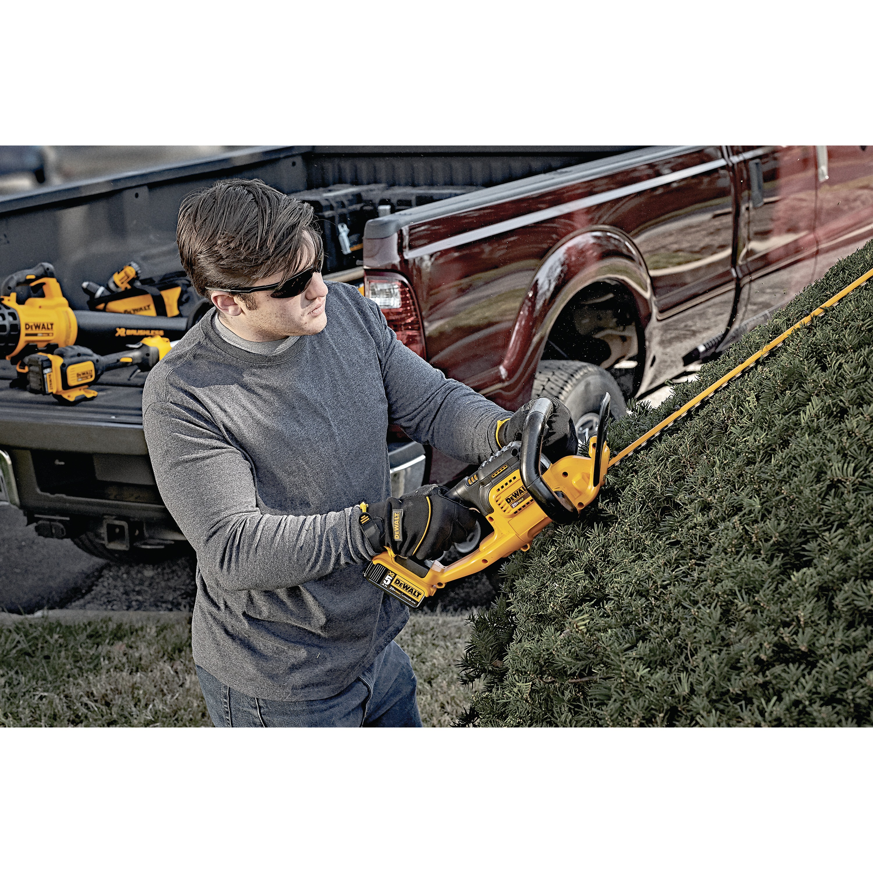 dewalt hedge trimmer attachment