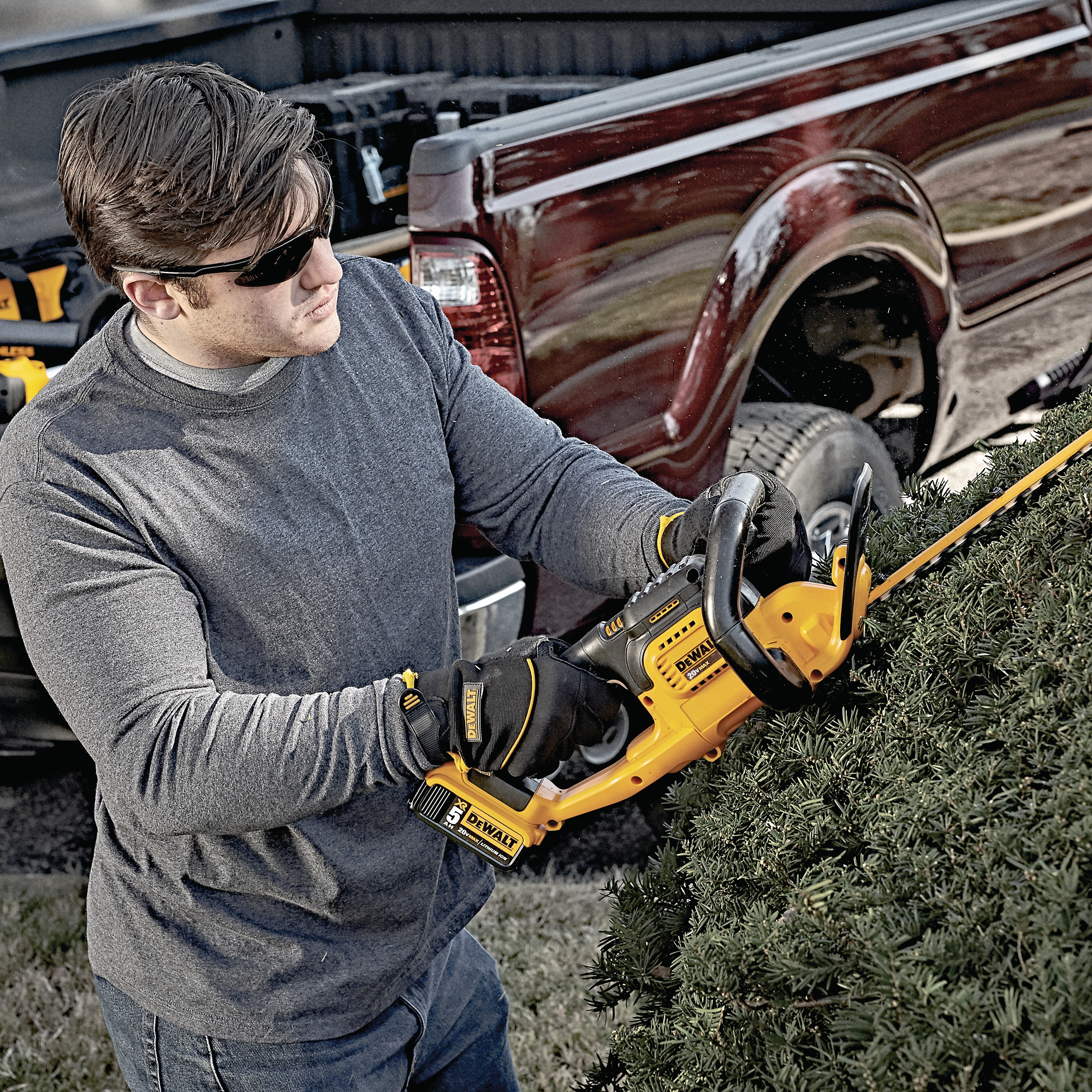 dewalt hedge trimmer 20v lowe's