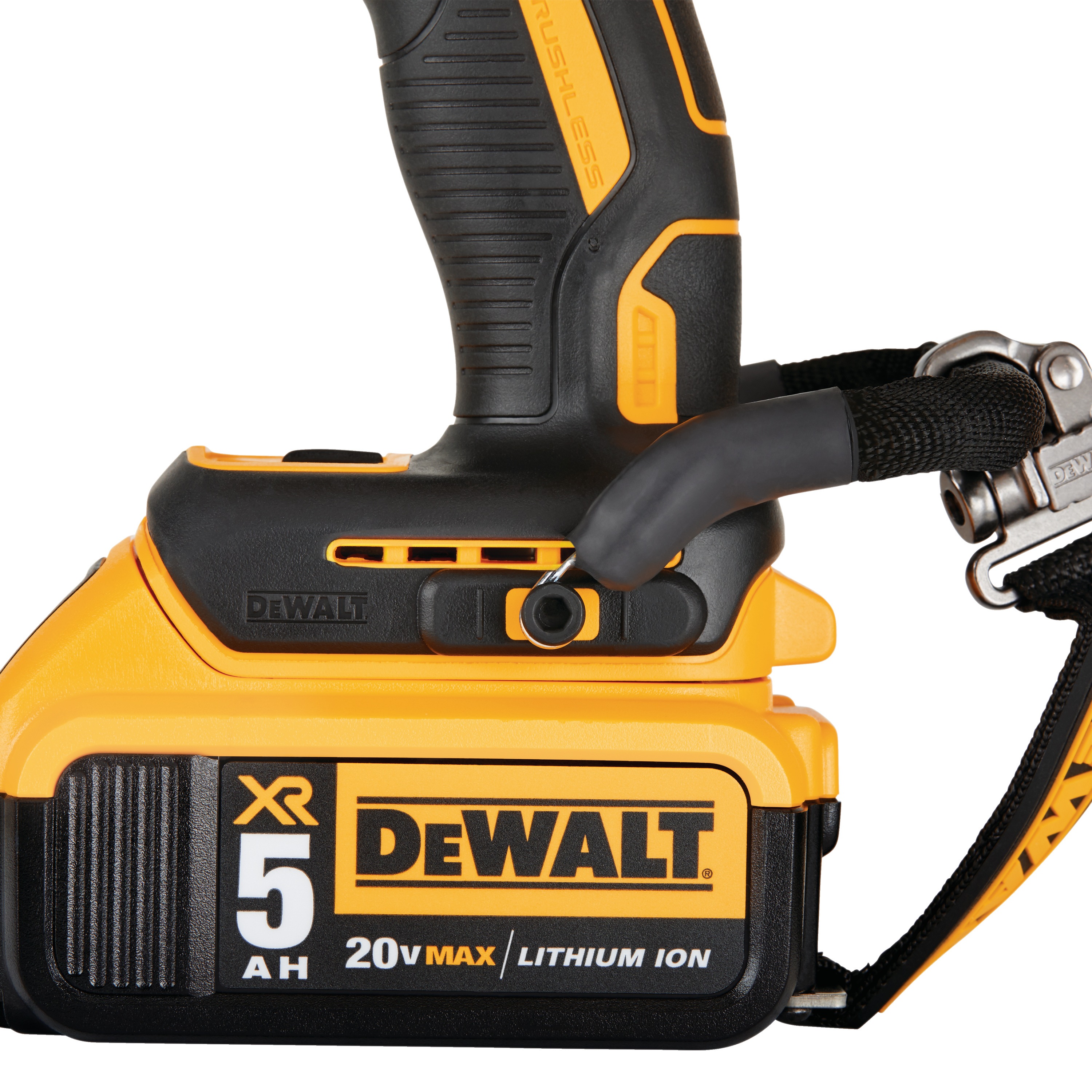 close-up of XR Hammer Drill Impact Driver Combo Kit