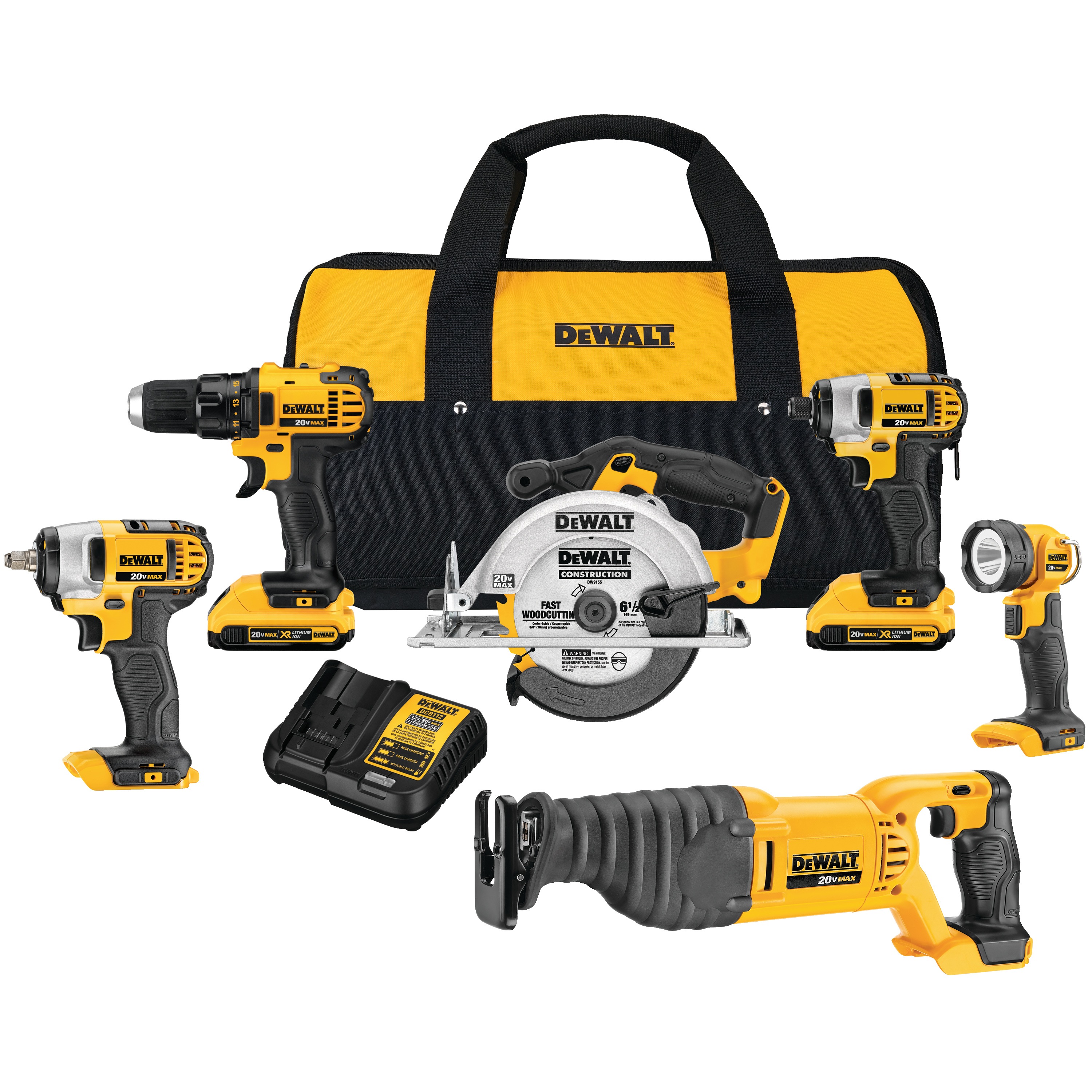 Dewalt Dcd780C2 20V Max Lithium Ion Compact Drill Driver Kit - 20V MAX* Compact 6-Tool Combo Kit - DCK621D2 | DEWALT / The dcd780c2 20v max* lithium ion compact drill / driver kit is lightweight and compact for working in tight spaces for long periods of time.