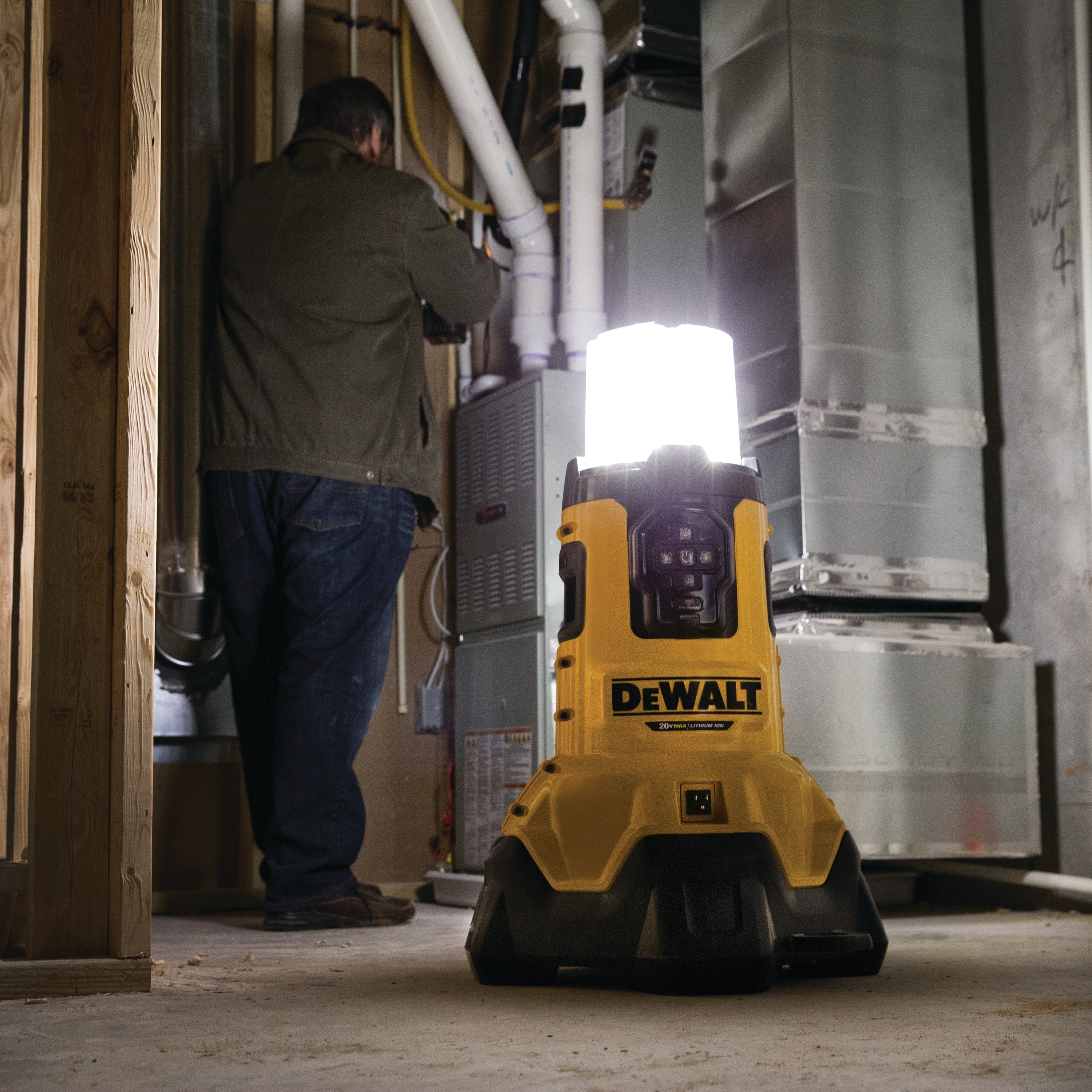 Nouveau DeWalt DCL070 20 V Max outil Connect Filaire//Sans fil DEL Area Light
