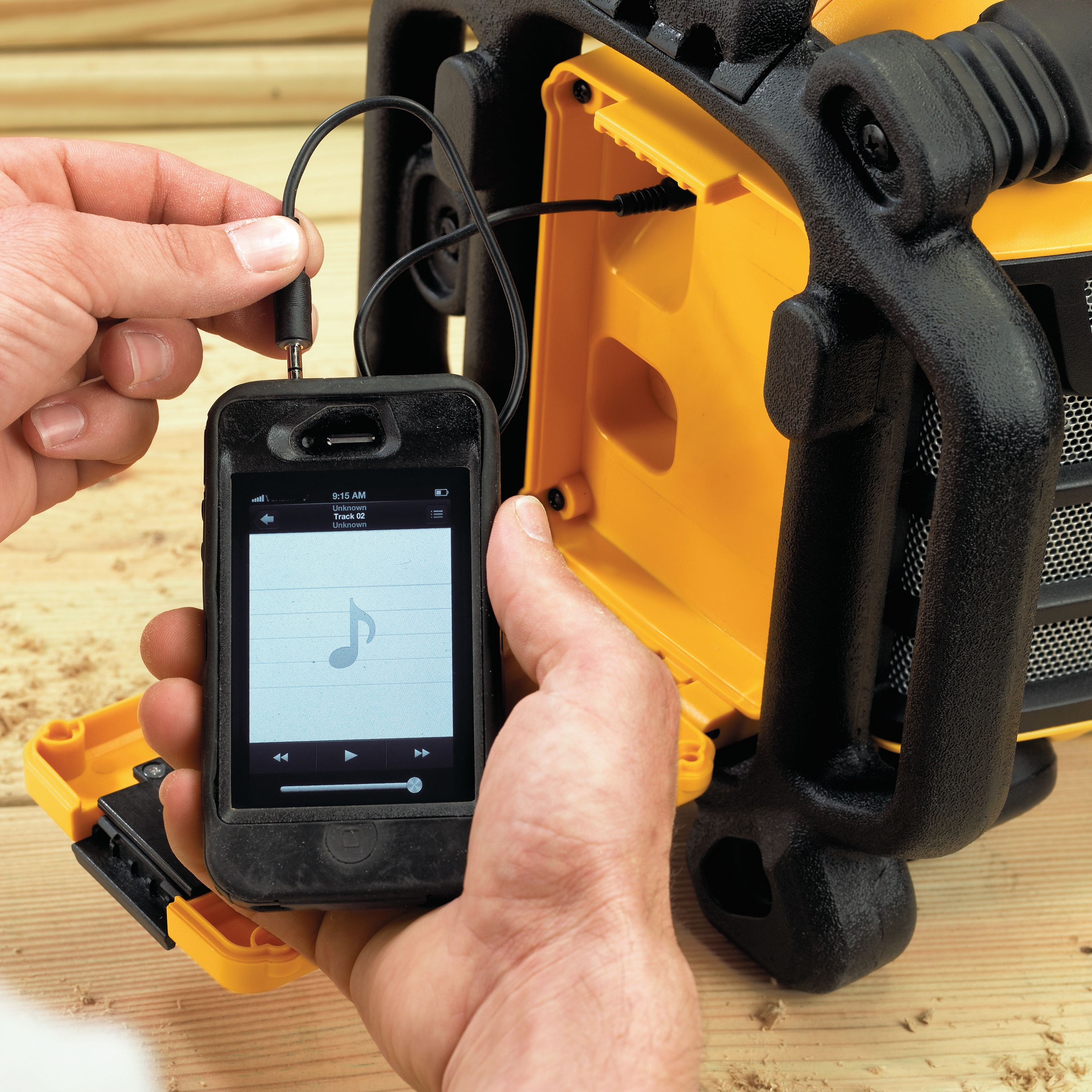 12V/20V MAX* Worksite Charger Radio DCR015 DEWALT