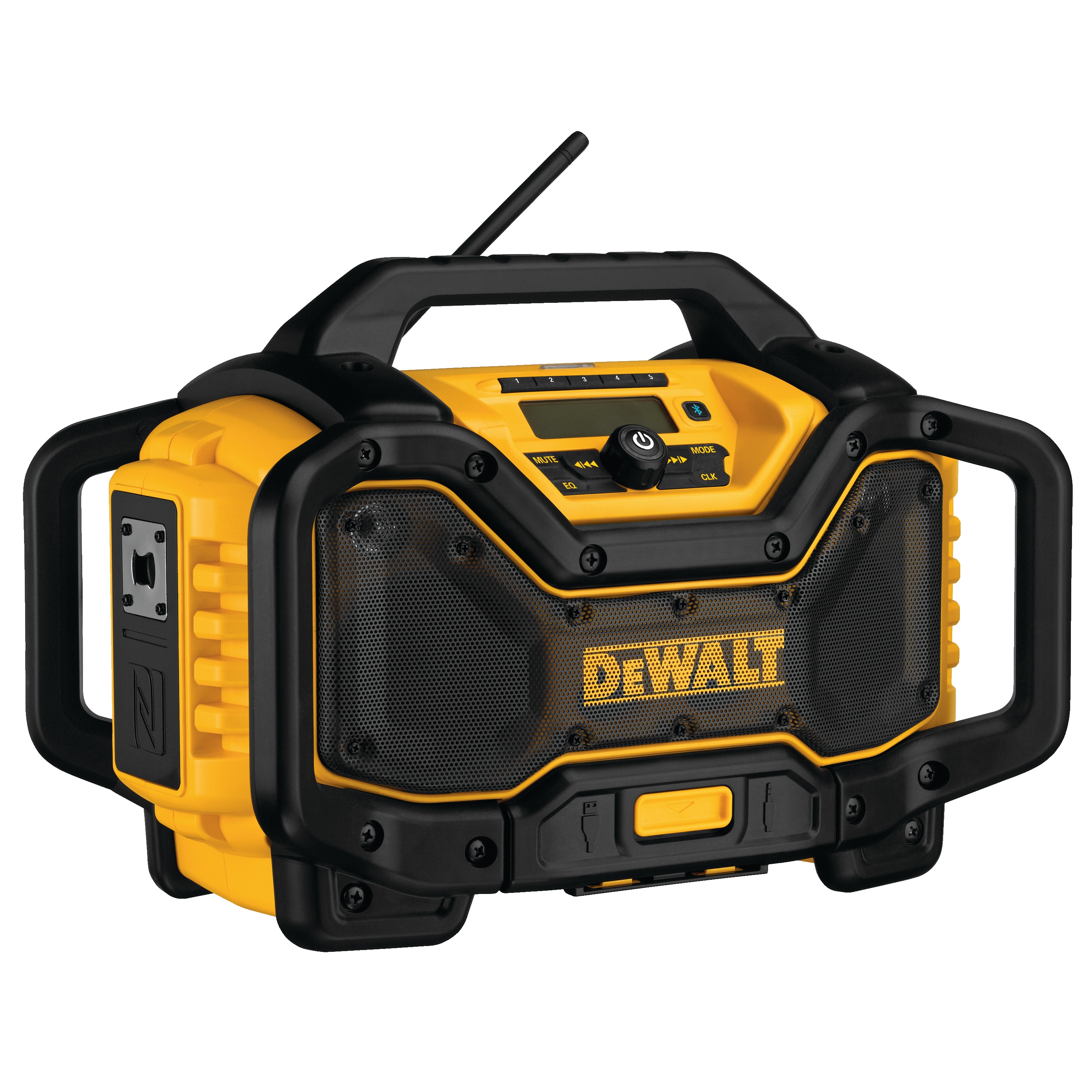 Jobsite Bluetooth Charger Radio DCR025 DEWALT
