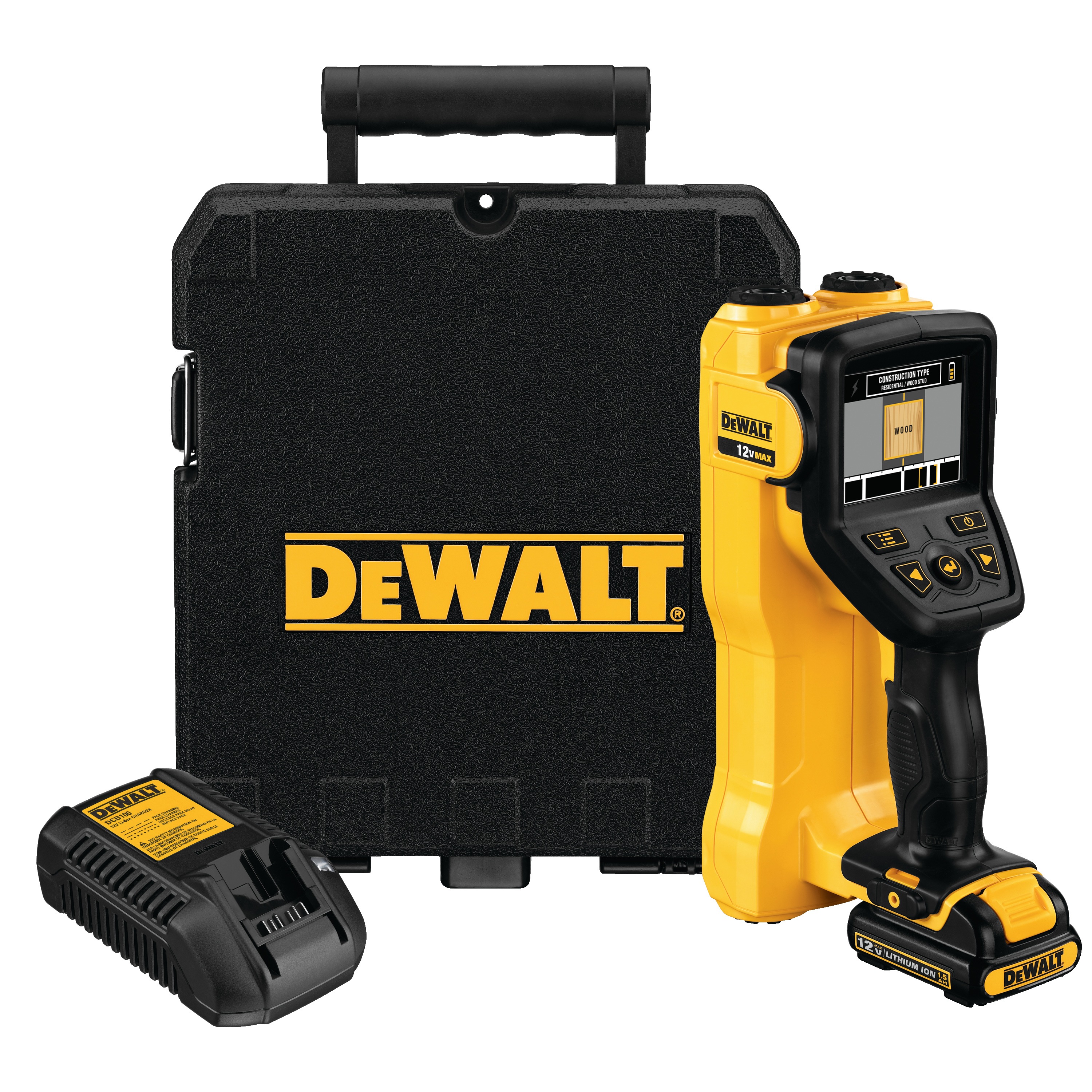 Hand Held Wall Scanner Dct419s1 Dewalt