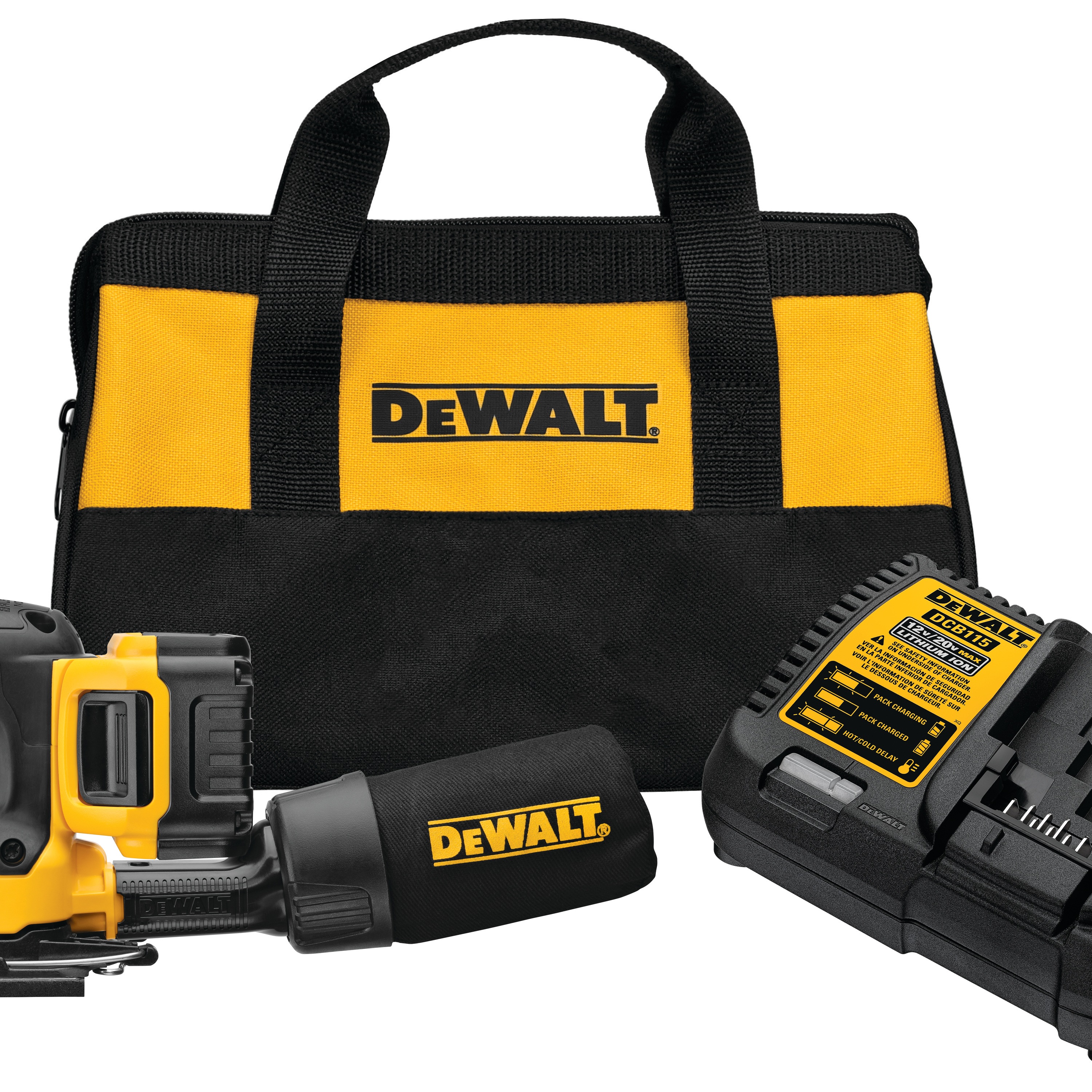 20V MAX* XR® Cordless 1/4 Sheet Variable Speed Sander Kit (5.0 Ah