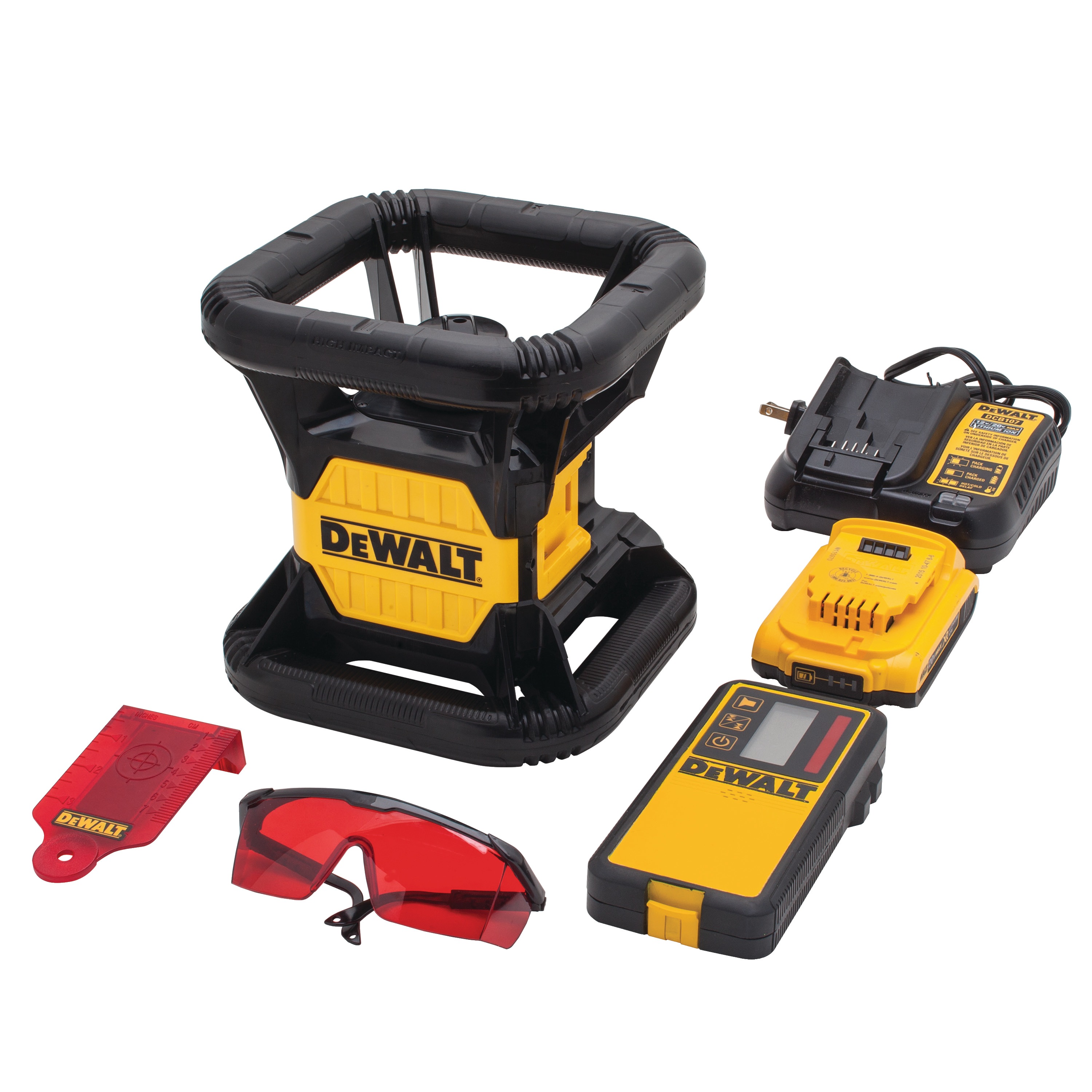 20V MAX* Red Rotary Laser DW074LR DEWALT