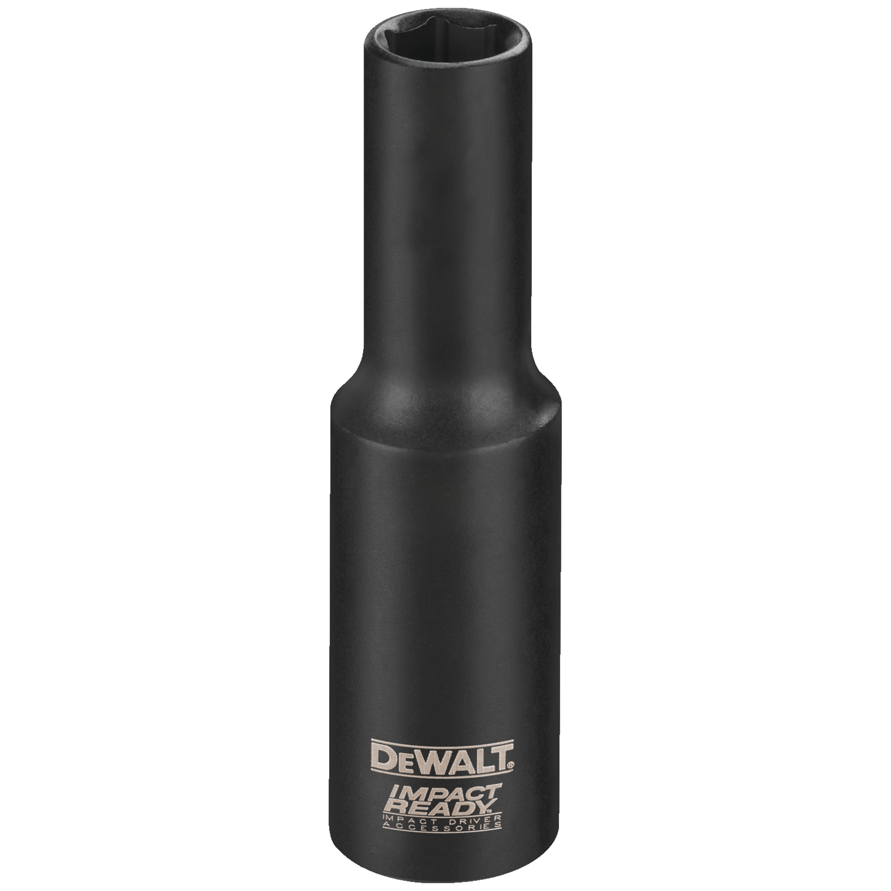 Black Dewalt DW22962 1/2 Dr 1-1/8Impact Deep Socket Pack of 1