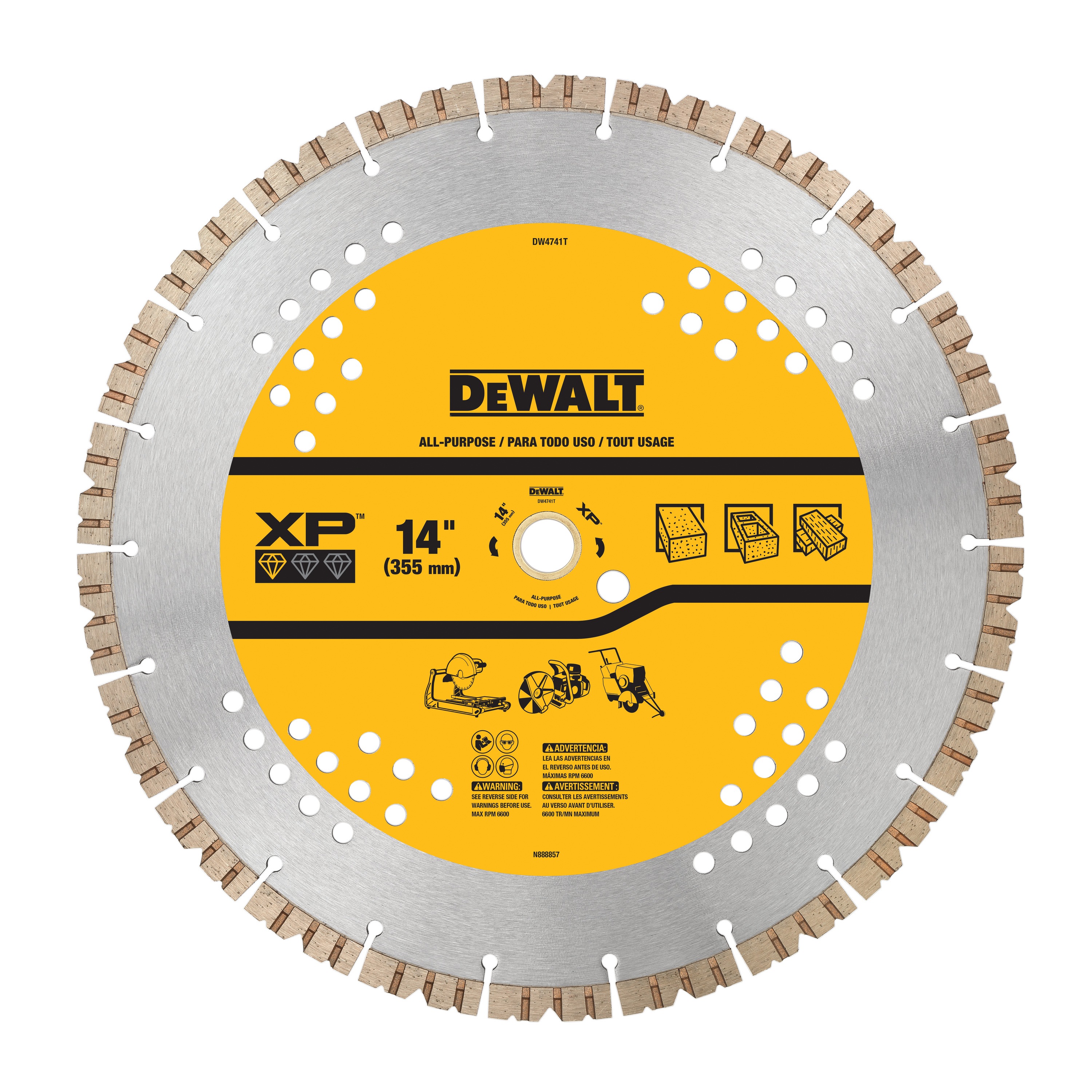 XP All Purpose Segmented Diamond Blades DEWALT