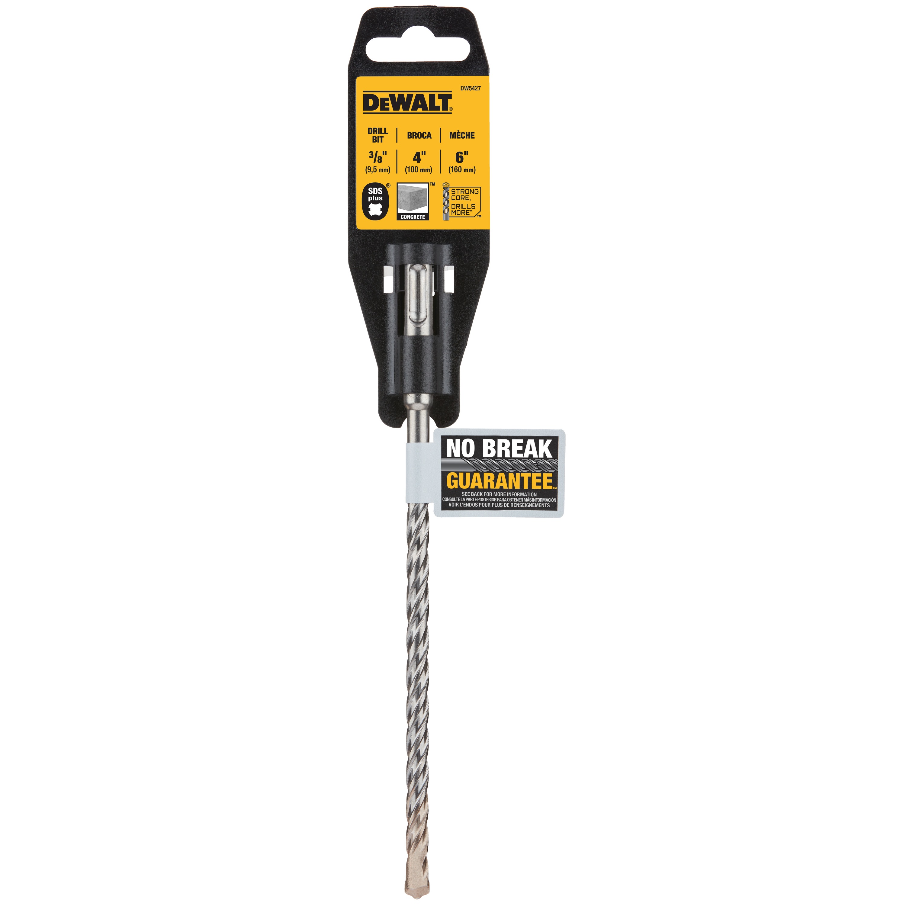 DeWalt DW5403B25 3//16/" x 6-1//2/" Rock Carbide Plus SDS Pack of 25 Bits Hammer