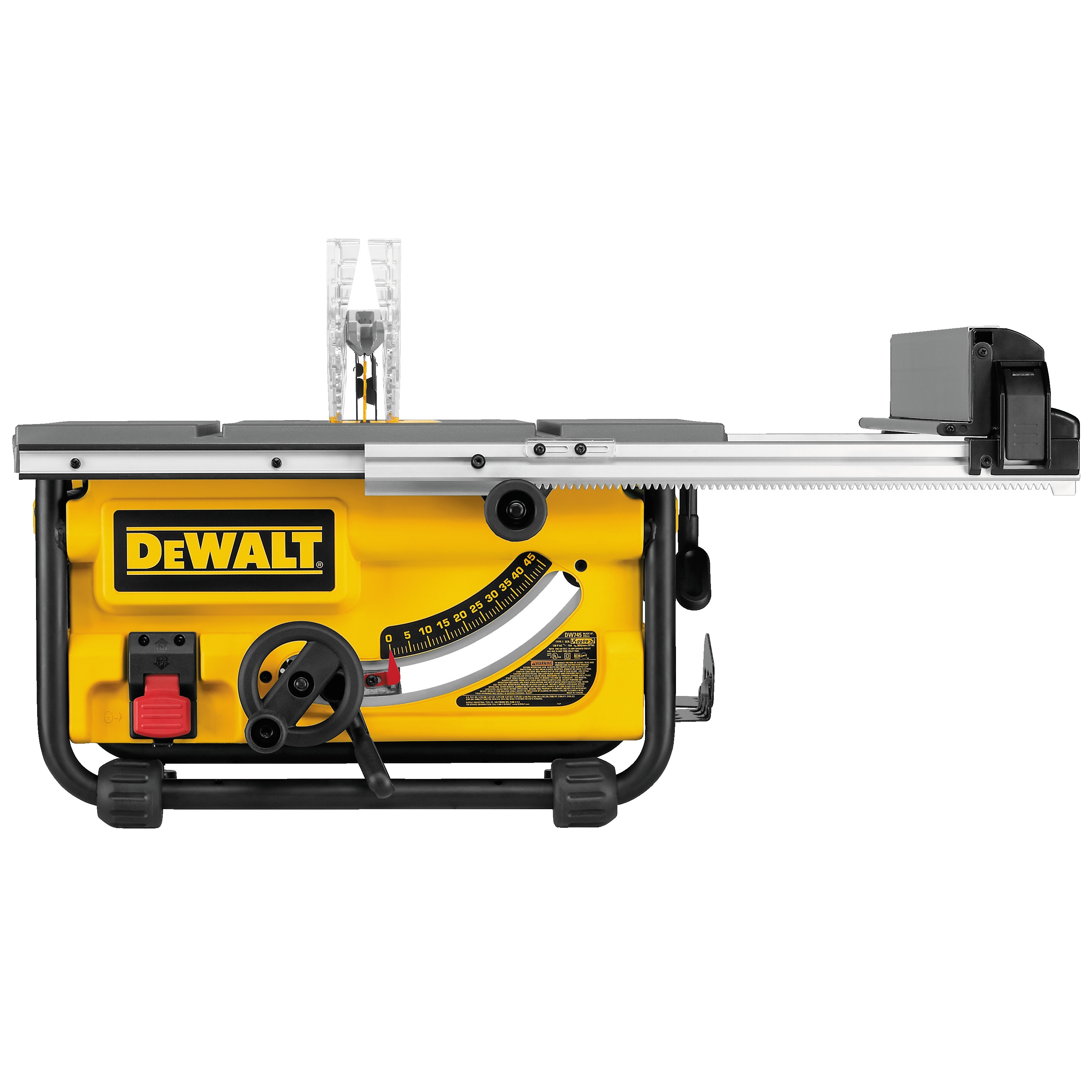 Table Saw Speed Chart