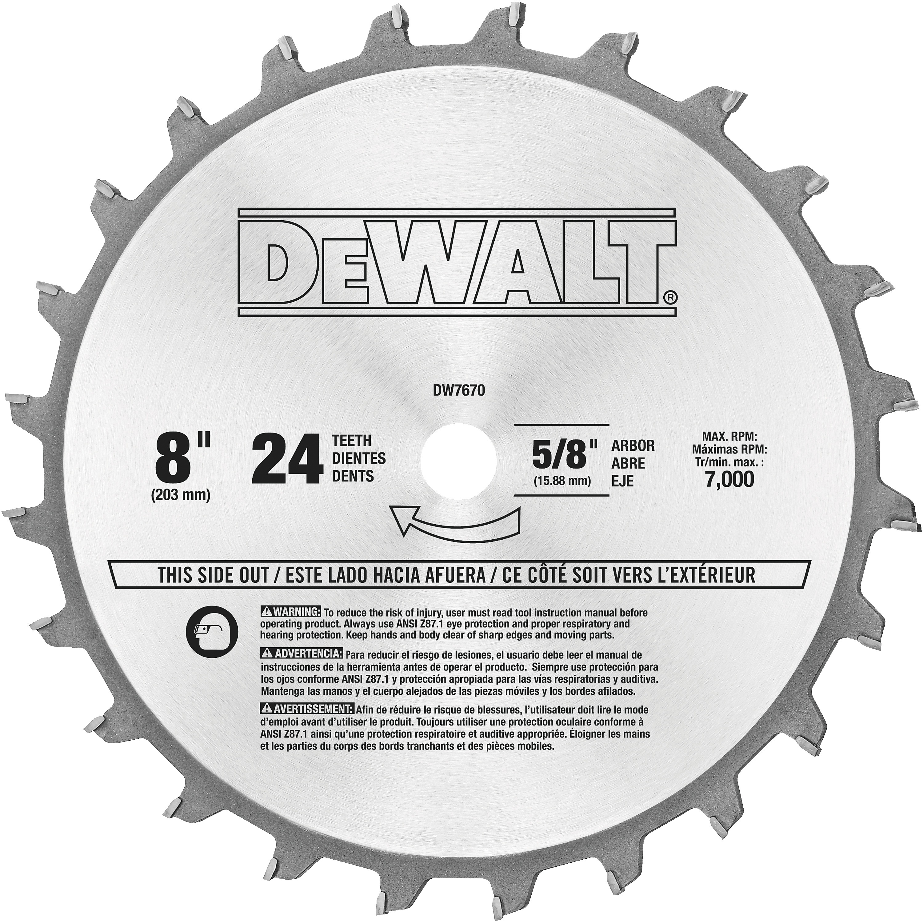 DEWALT - Stacked Dado Sets - DW7670