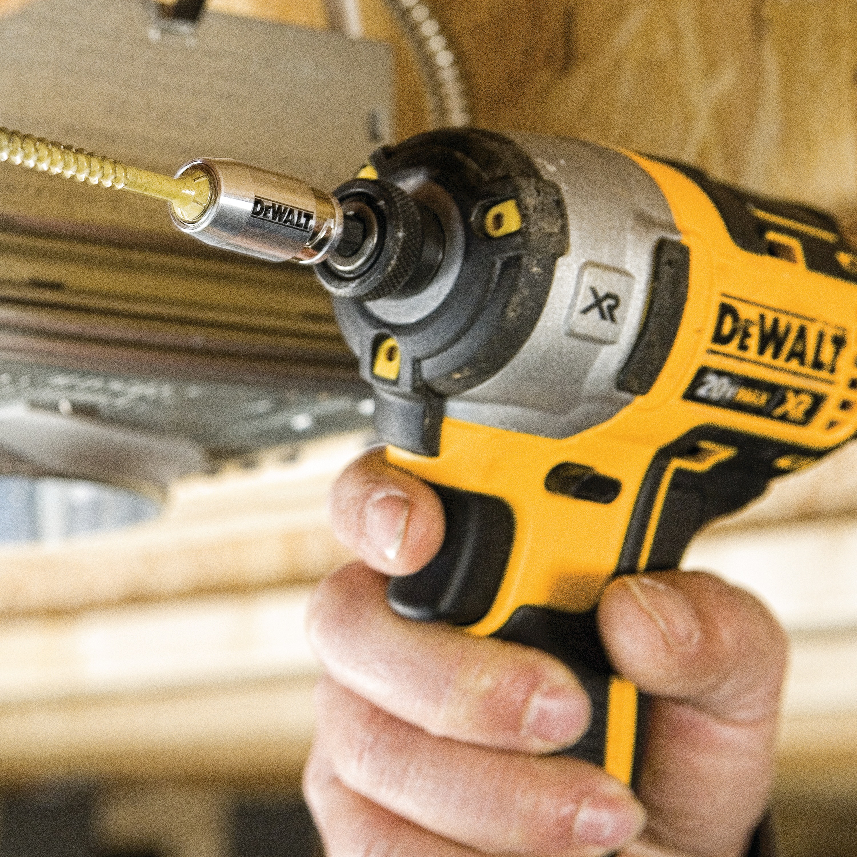DEWALT T20 Torx Star 57 mm 1//4/" Hex Extension Torsion zone impact tournevis
