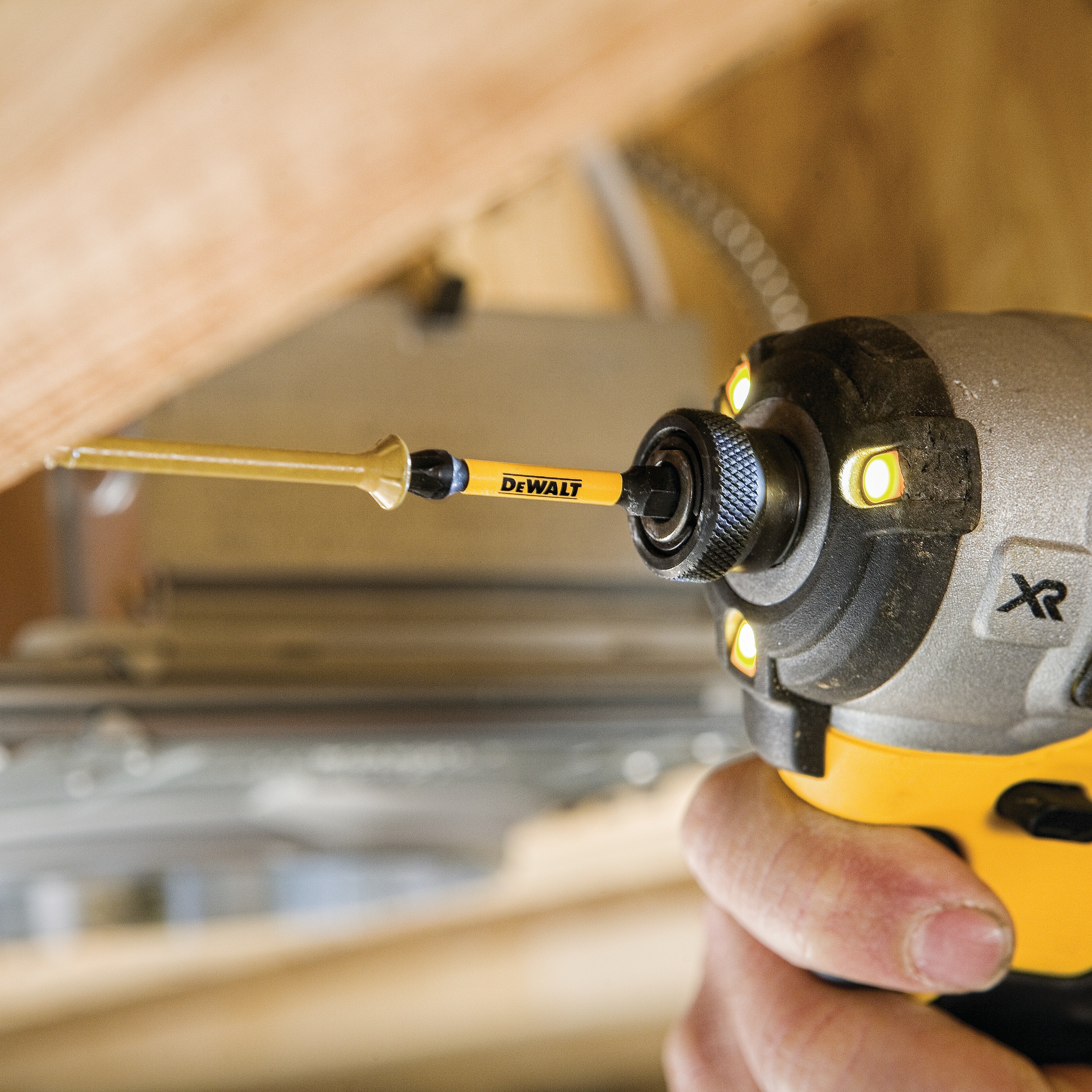 DEWALT T20 Torx Star 57 mm 1//4/" Hex Extension Torsion zone impact tournevis