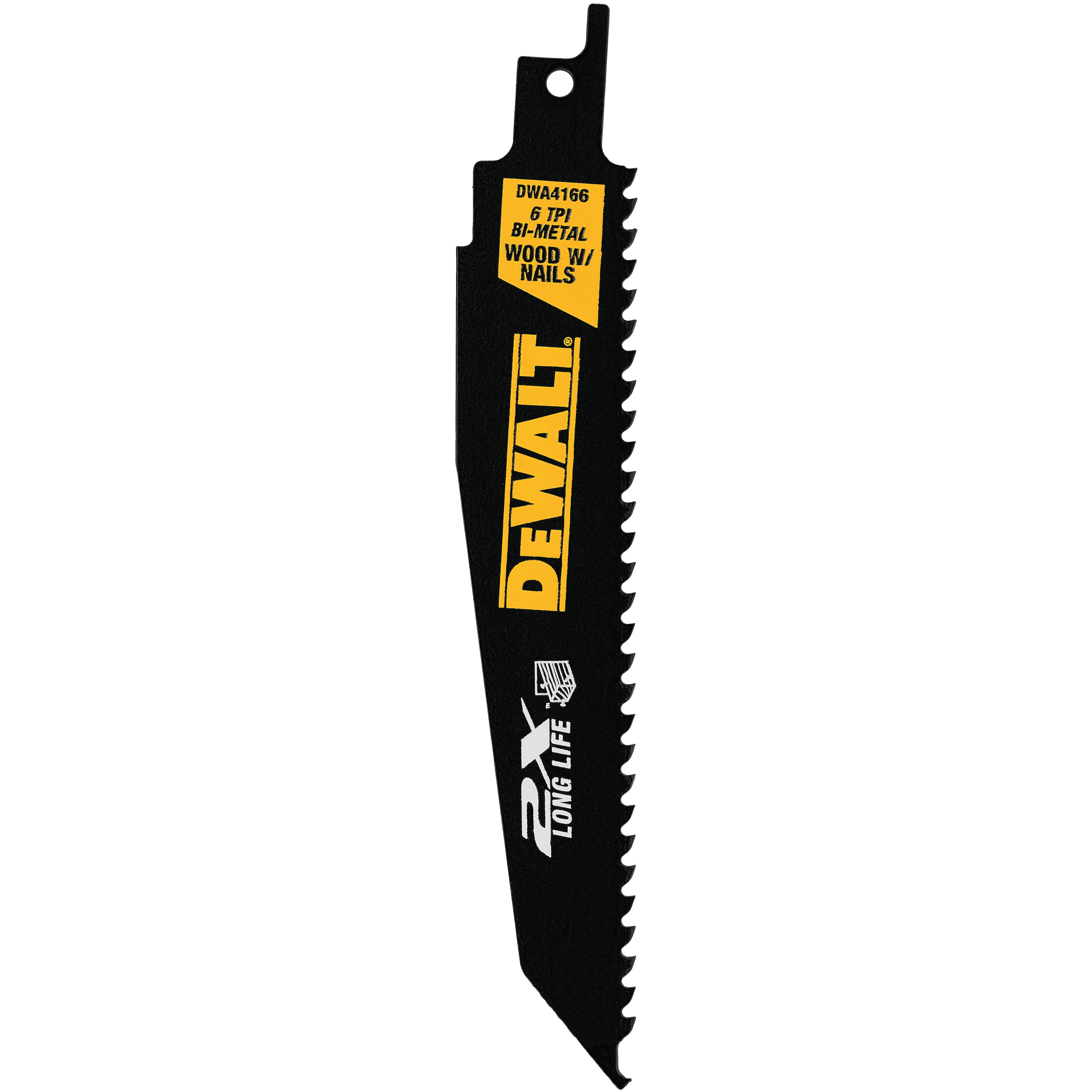 8 Piece 2X Recip Blade Set with ToughCase DWA4101 DEWALT
