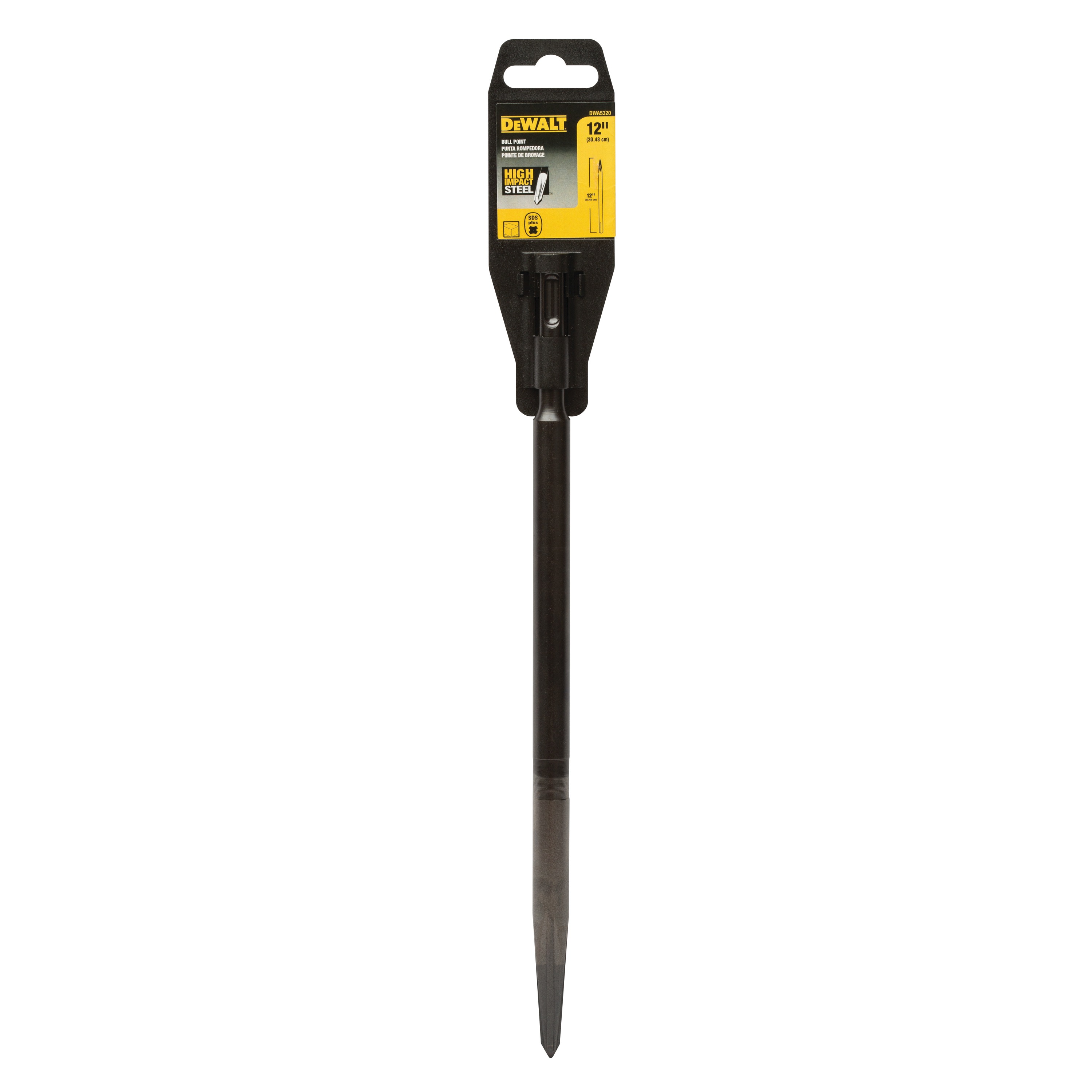 SDS PLUS 3/4" x 12" Cold Chisel DWA5322 DEWALT