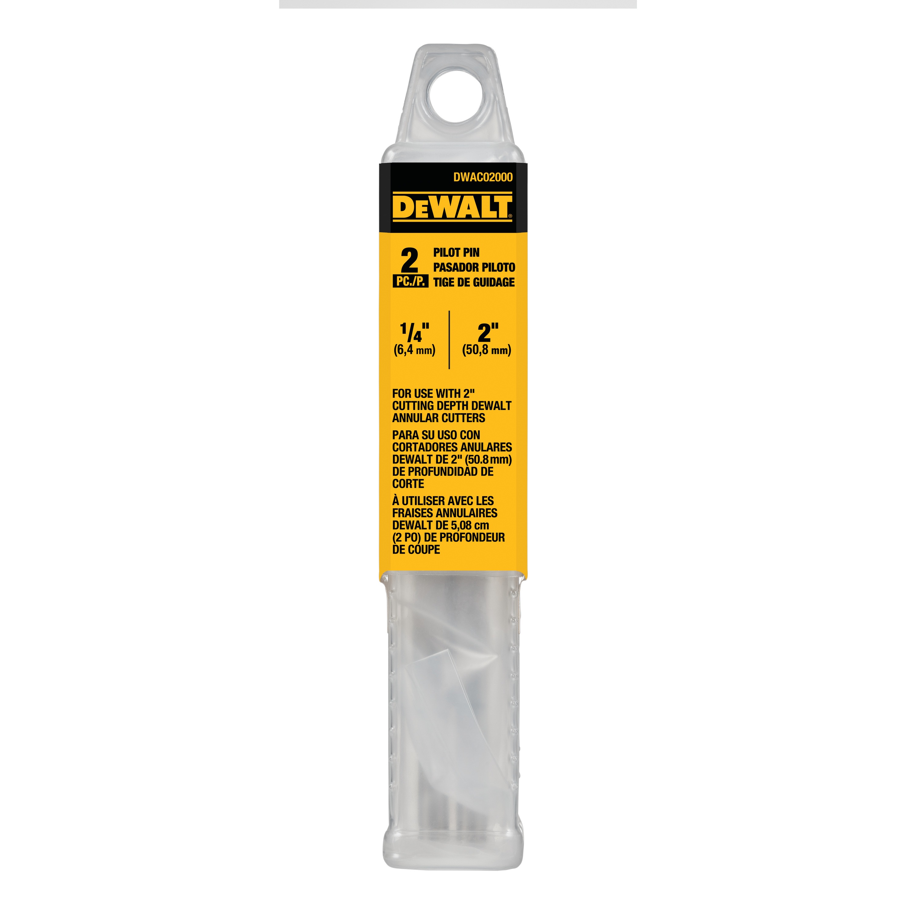Annular Cutter Pilot Pin DWAC02000 DEWALT