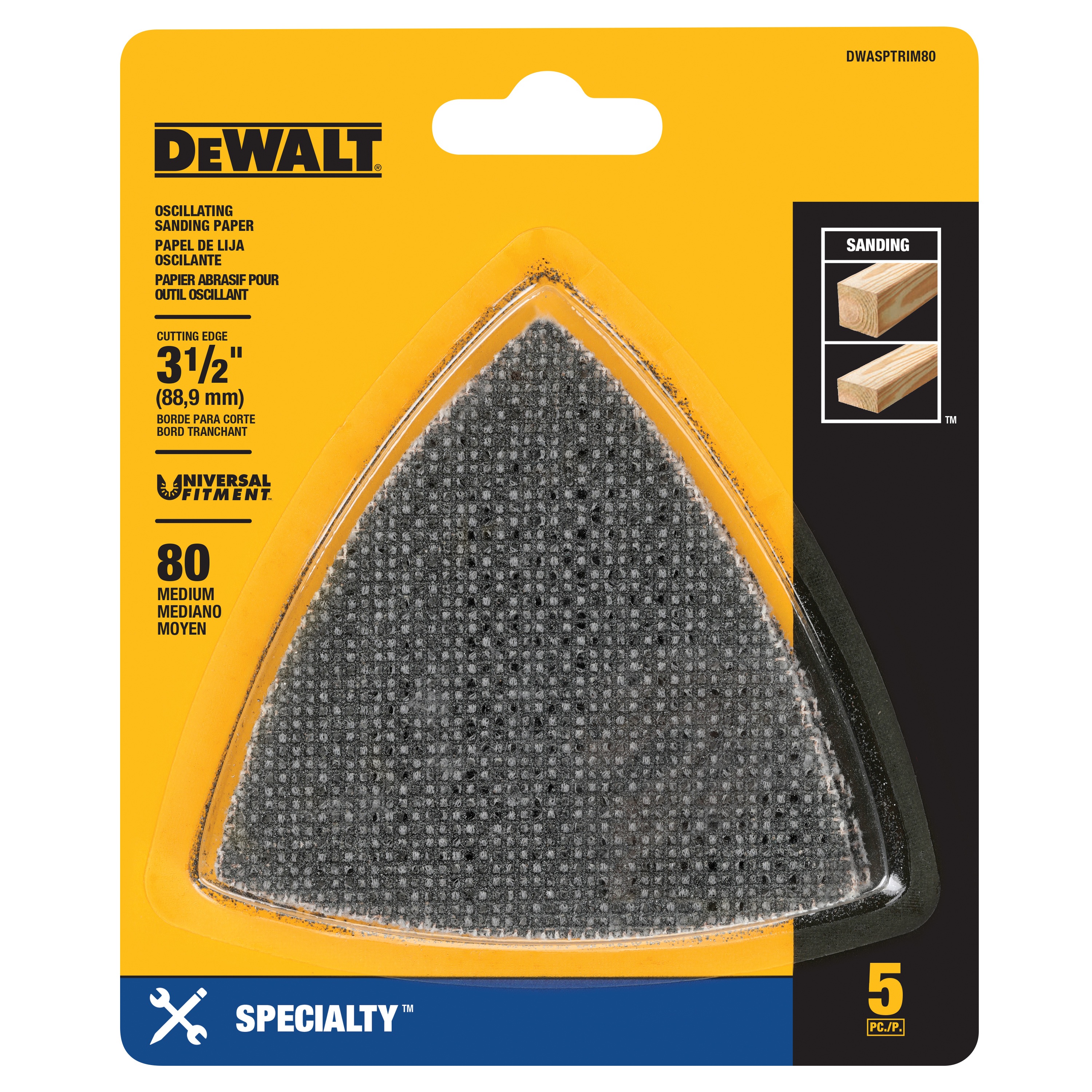 Mesh Oscillating Sand Paper DEWALT