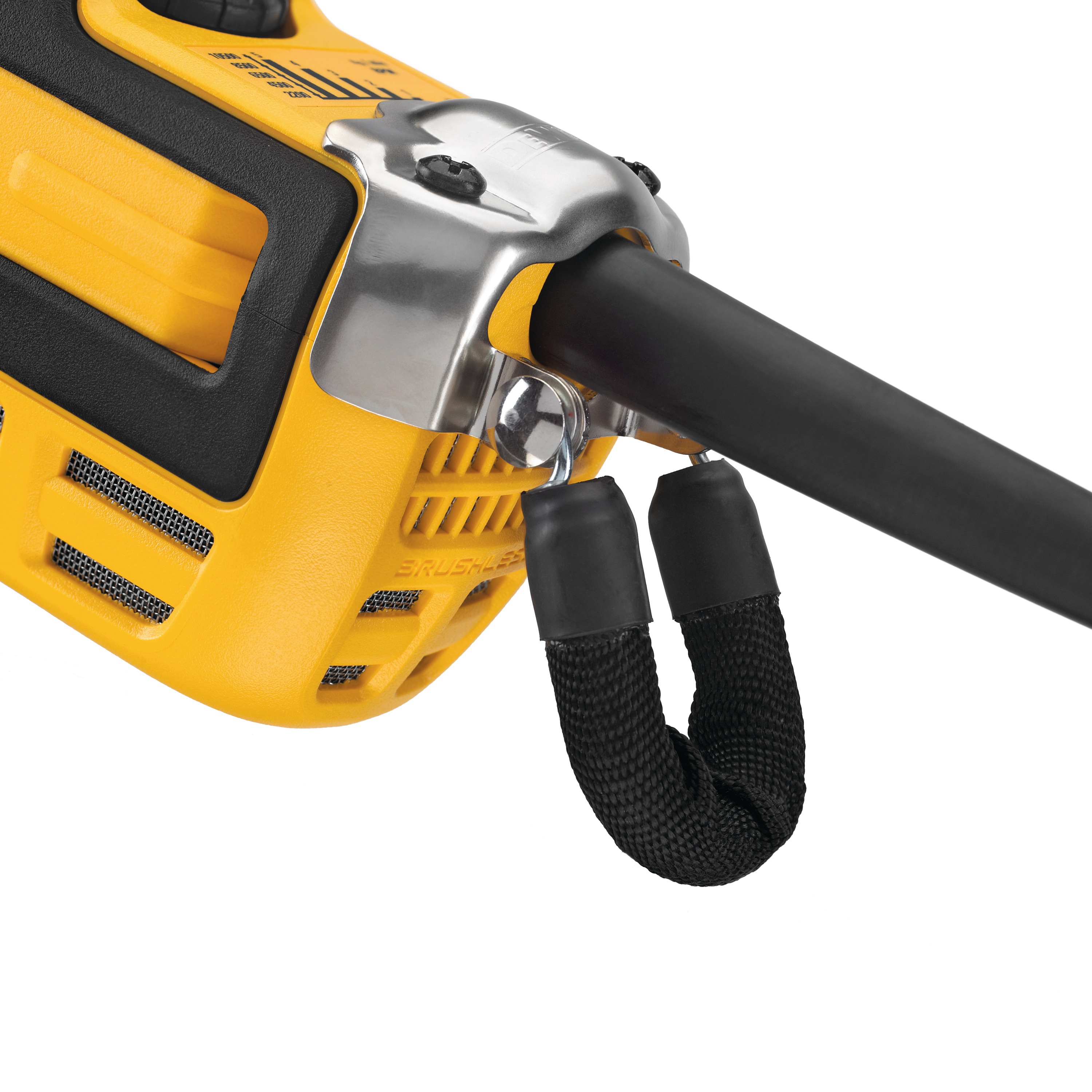 DEWALT - 5 in Brushless Paddle Switch Small Angle Grinder with Kickback Brake NoLock Variable Speed - DWE43214NVS