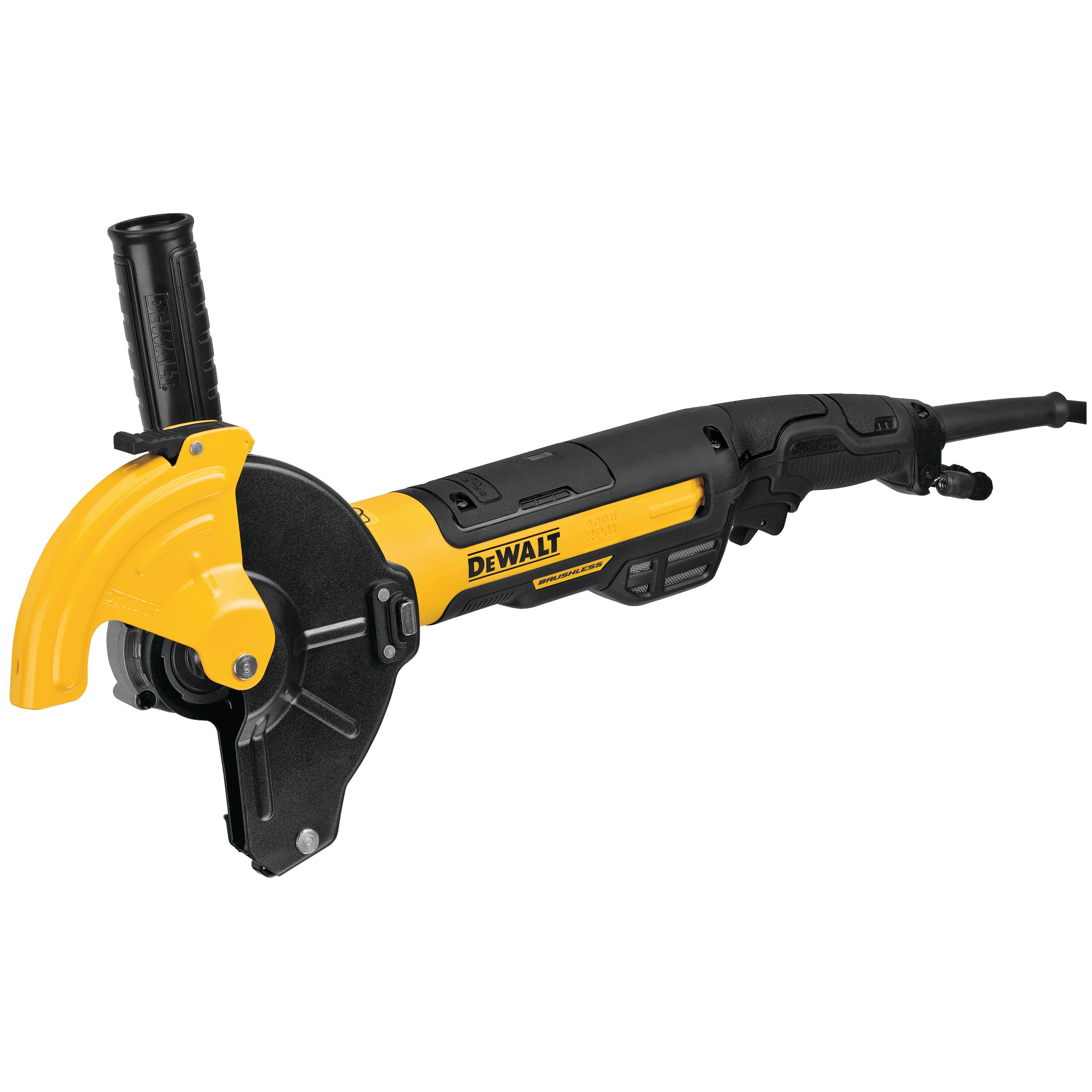5 in. / 6 in. Brushless Small Angle Grinder, Rat Tail, with Adjustable