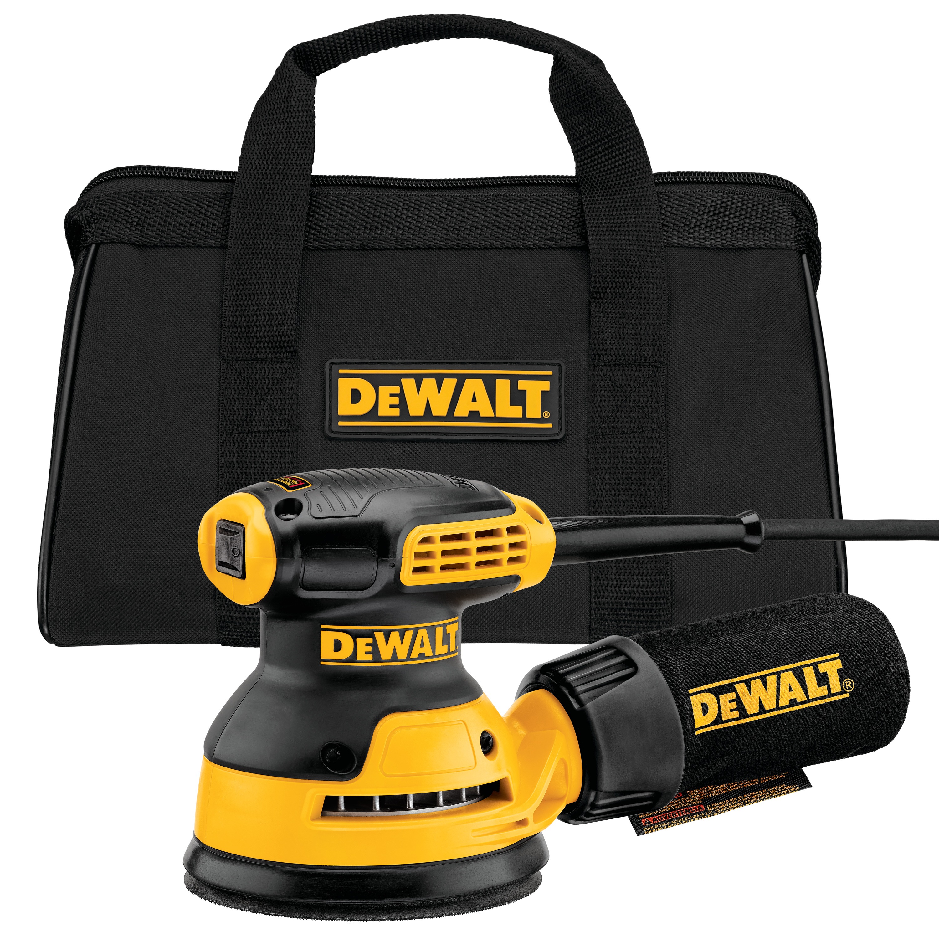 dewalt orbital sander bag