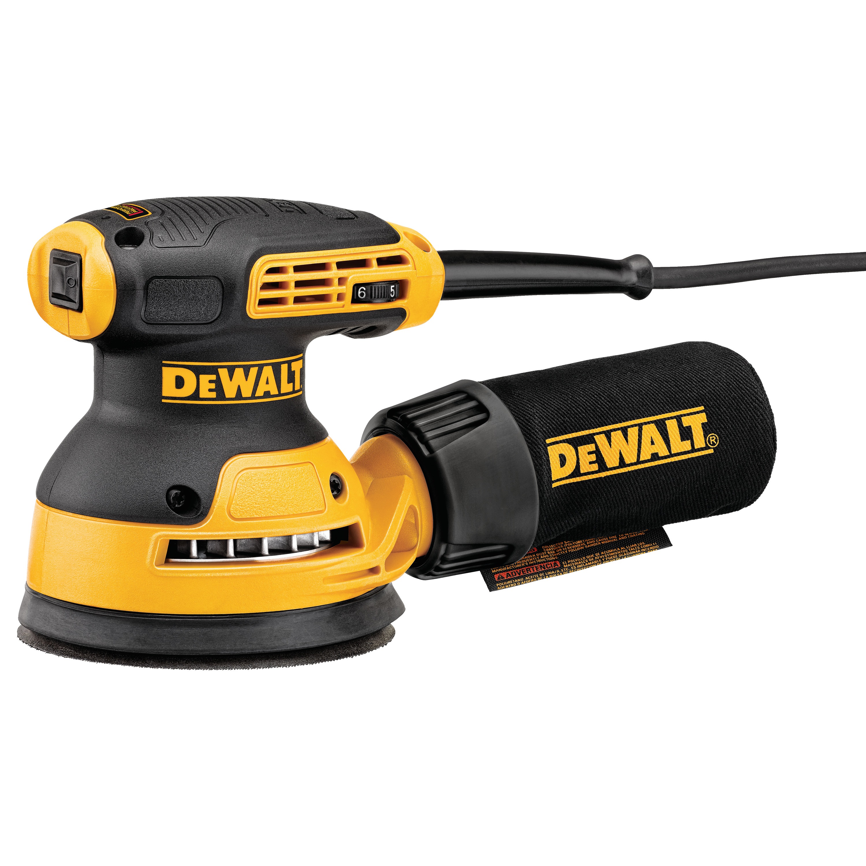 dewalt orbital sander bag