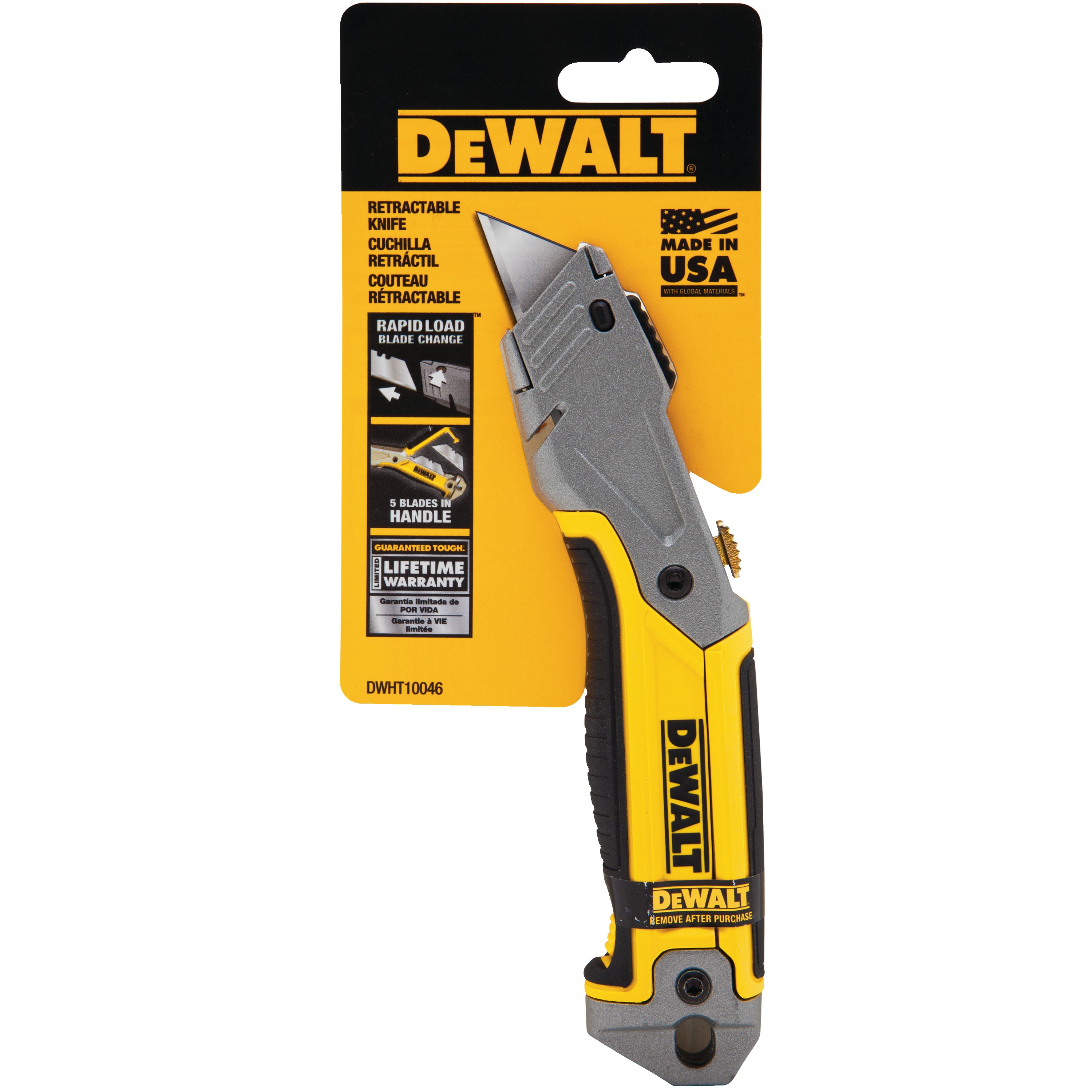 Retractable Utility Knife DWHT10046 DEWALT