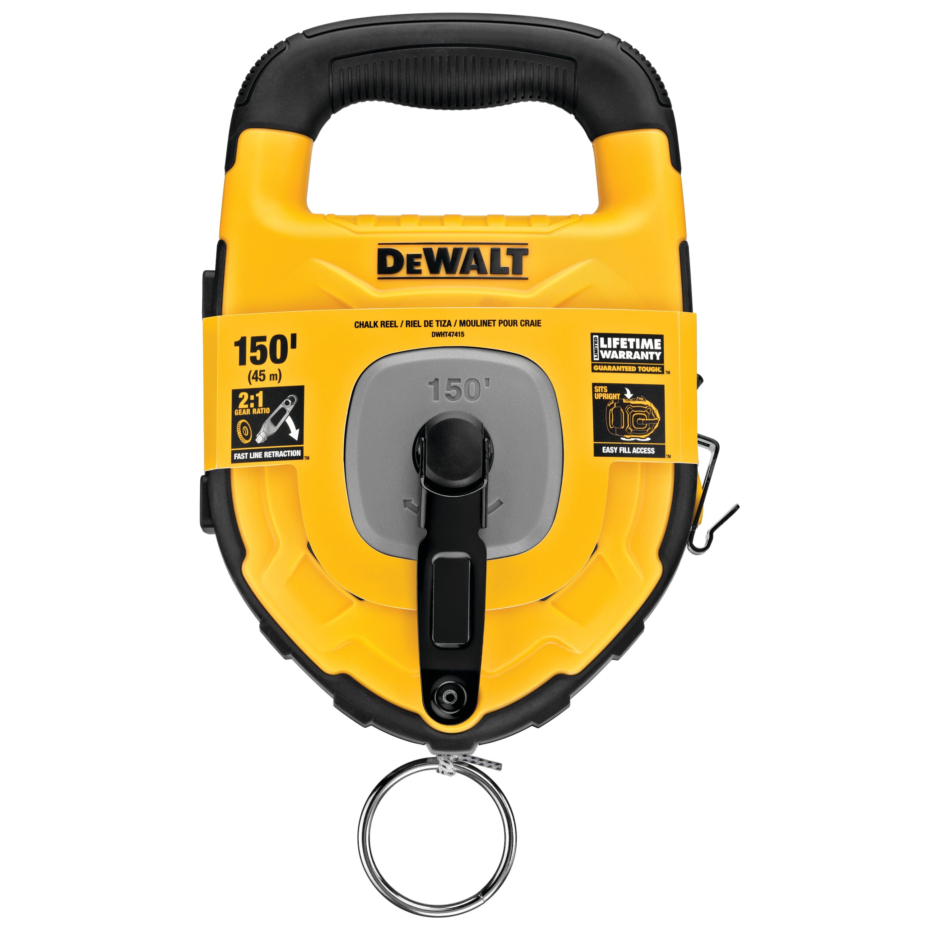 150 ft. Large Capacity Chalk Reel DWHT47415 DEWALT