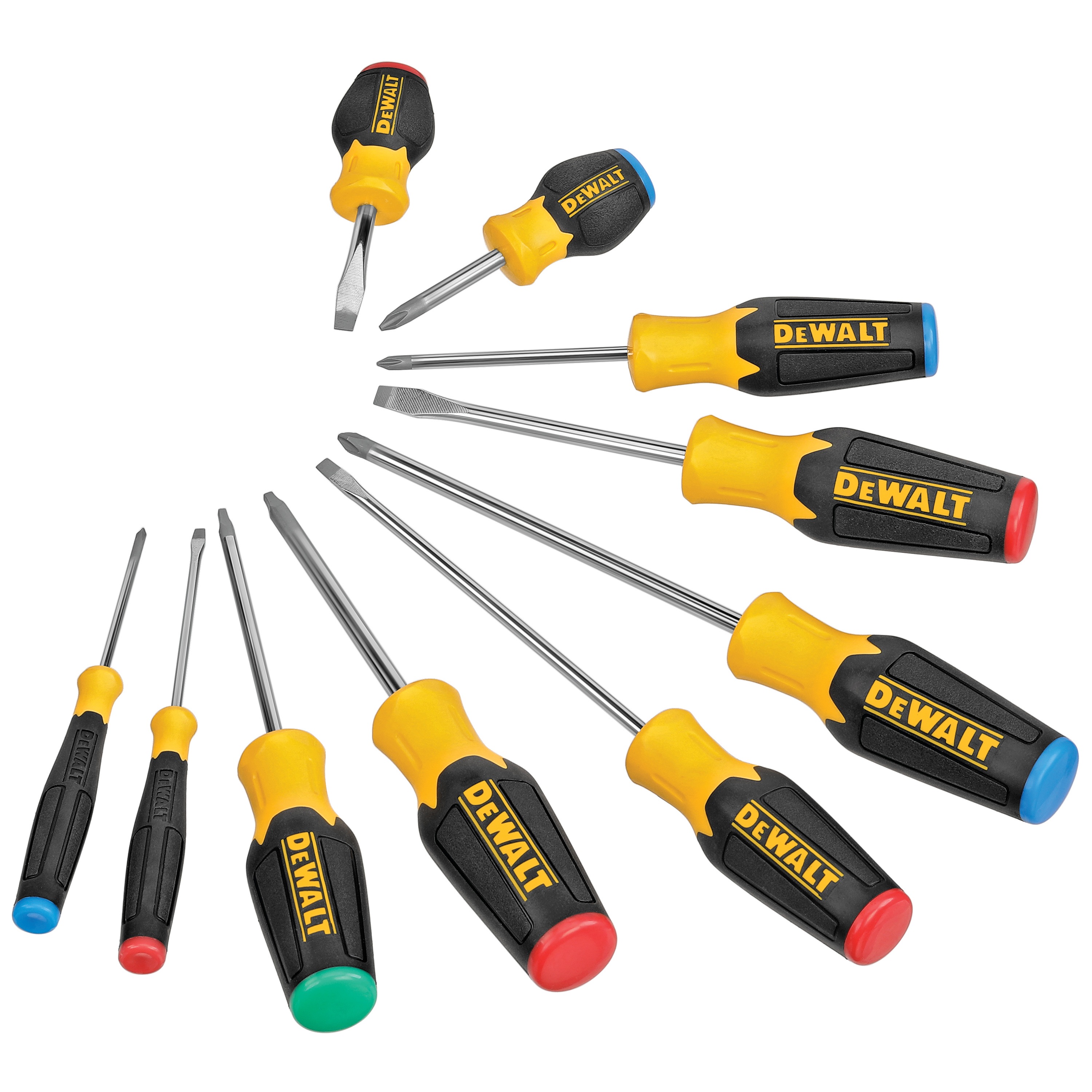 10 PC SCREWDRIVER SET CA DWHT62515 DEWALT