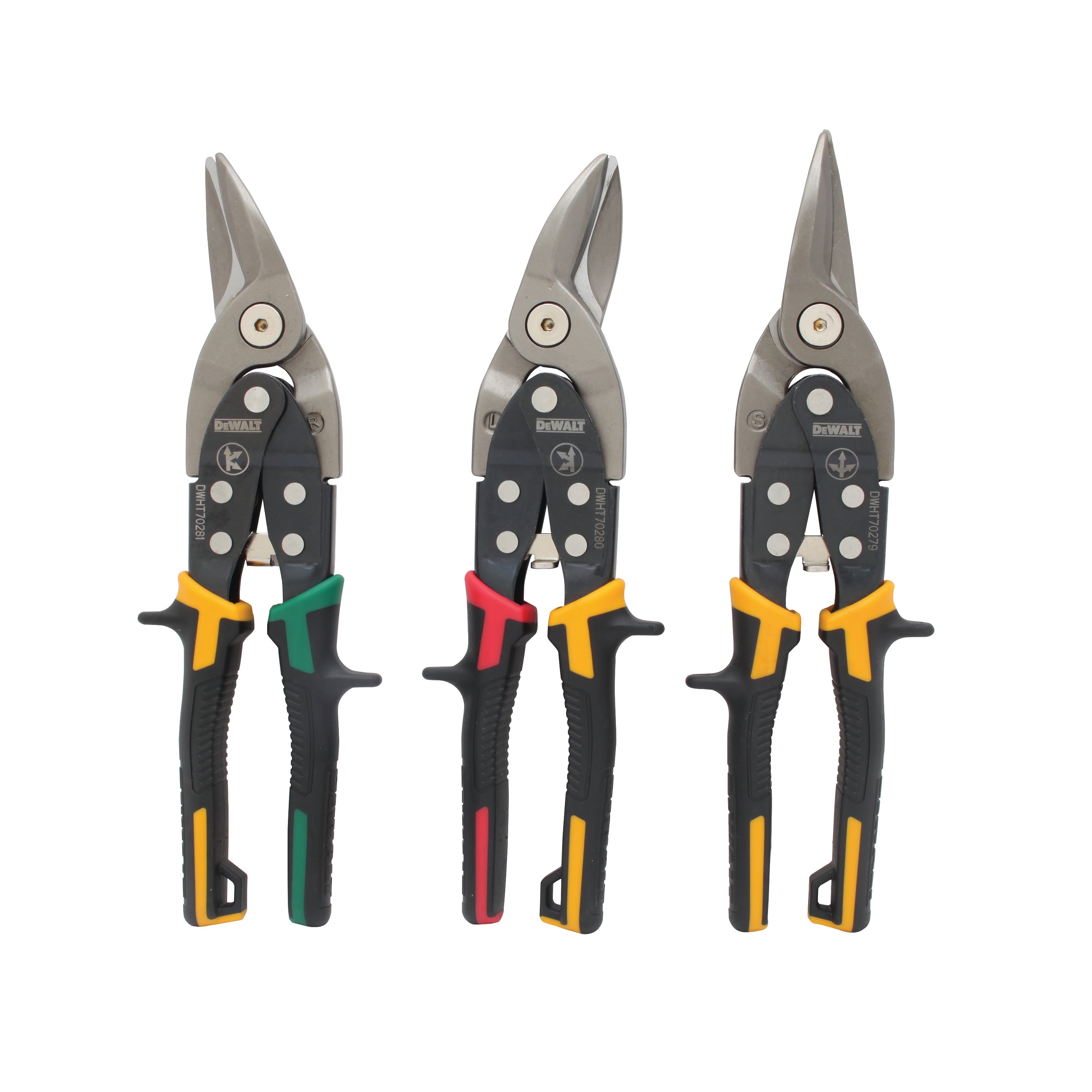 3 pk Aviation Snips DWHT70278 DEWALT