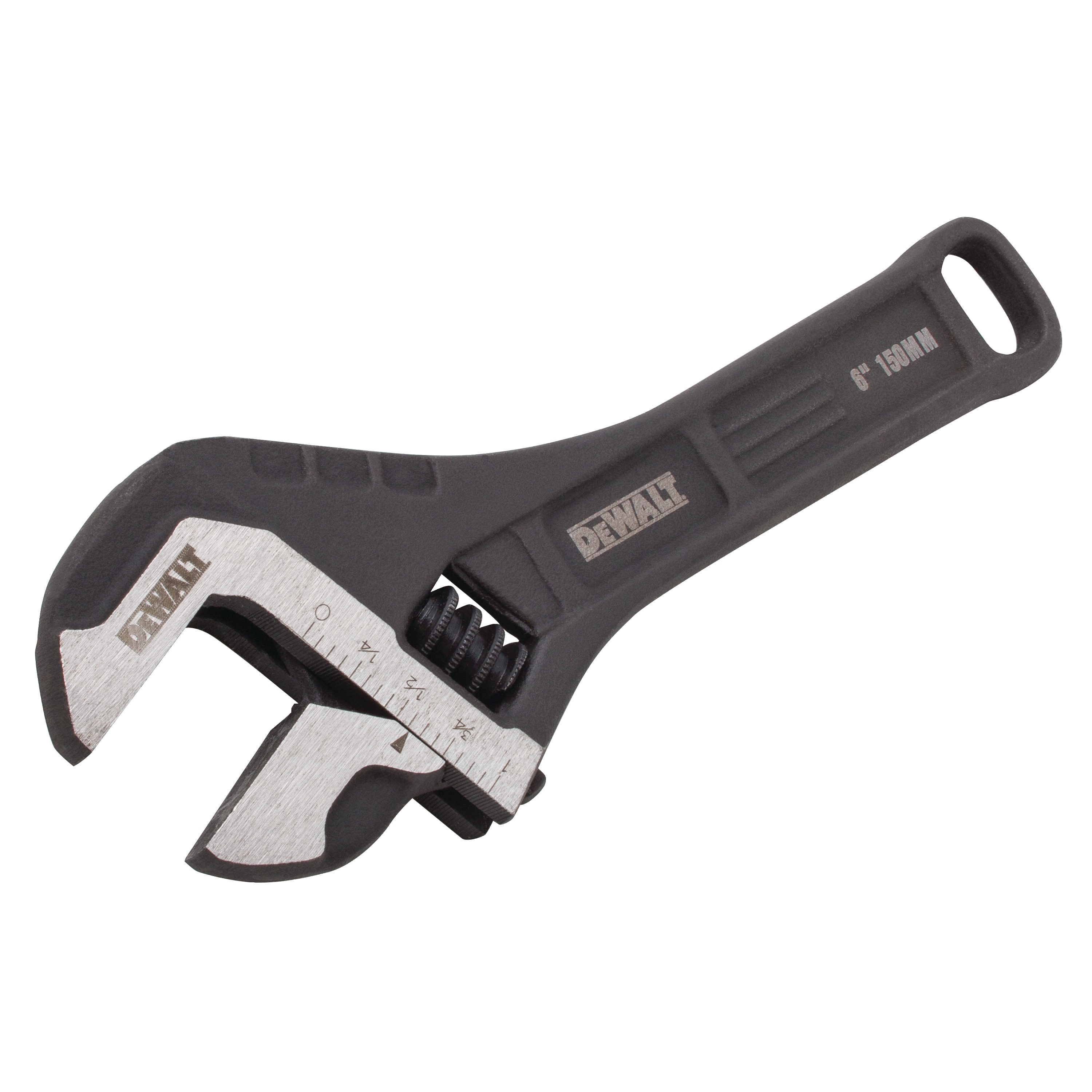 6" All Steel Adjustable Wrench DWHT80266 DEWALT
