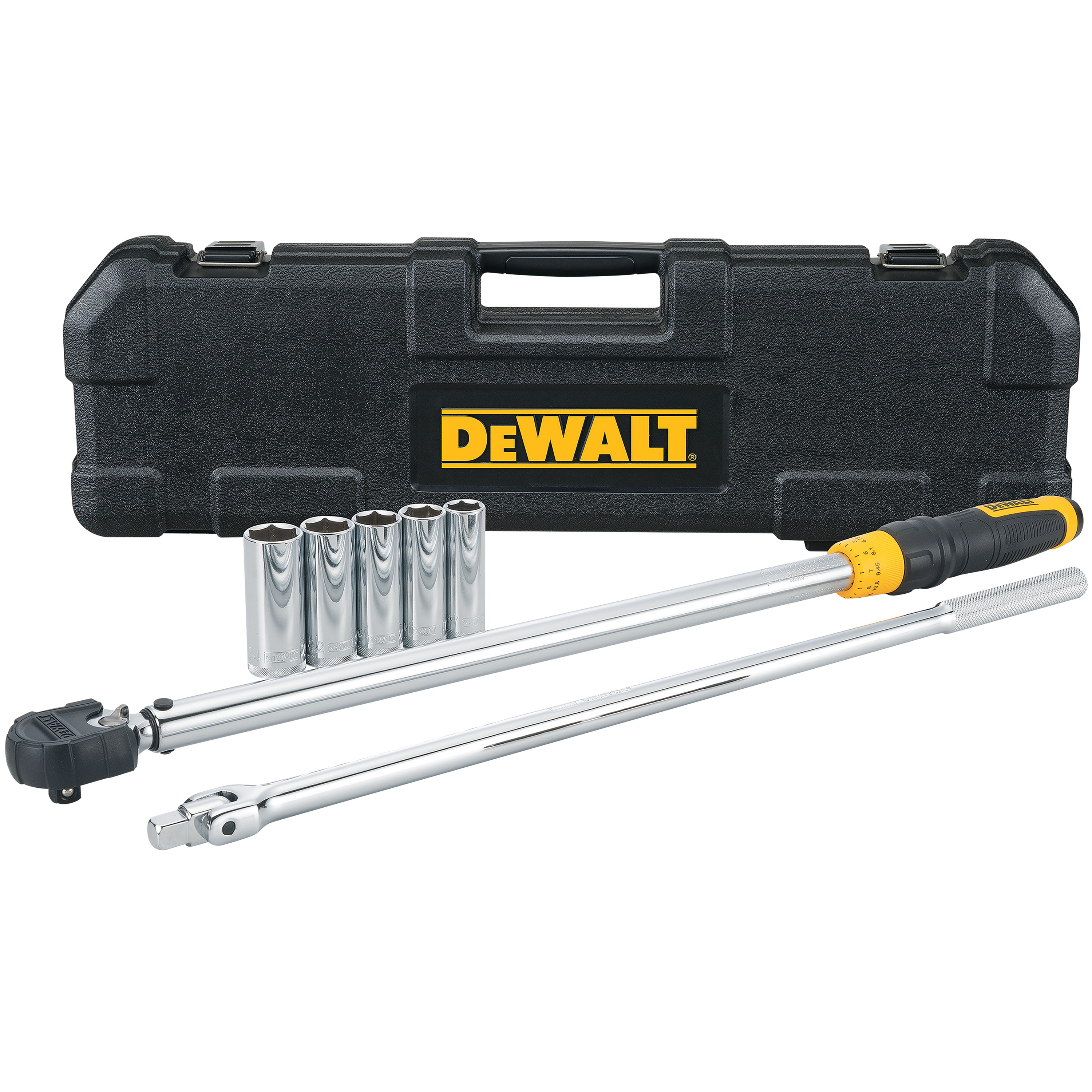 1/2 in. Drive Torque Wrench Tire Change Kit (7 pc.) - DWMT17107 | DEWALT